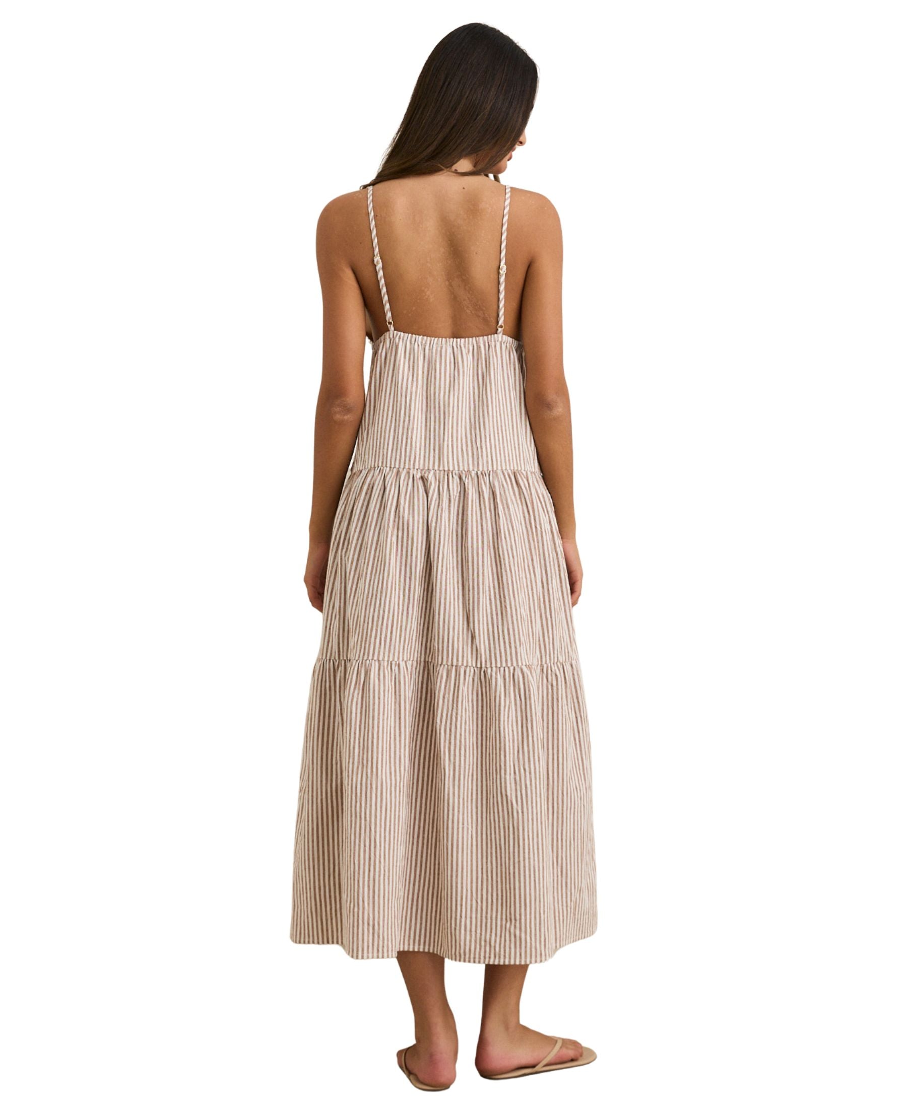 Rhythm Jaci Maxi Dress - Tan