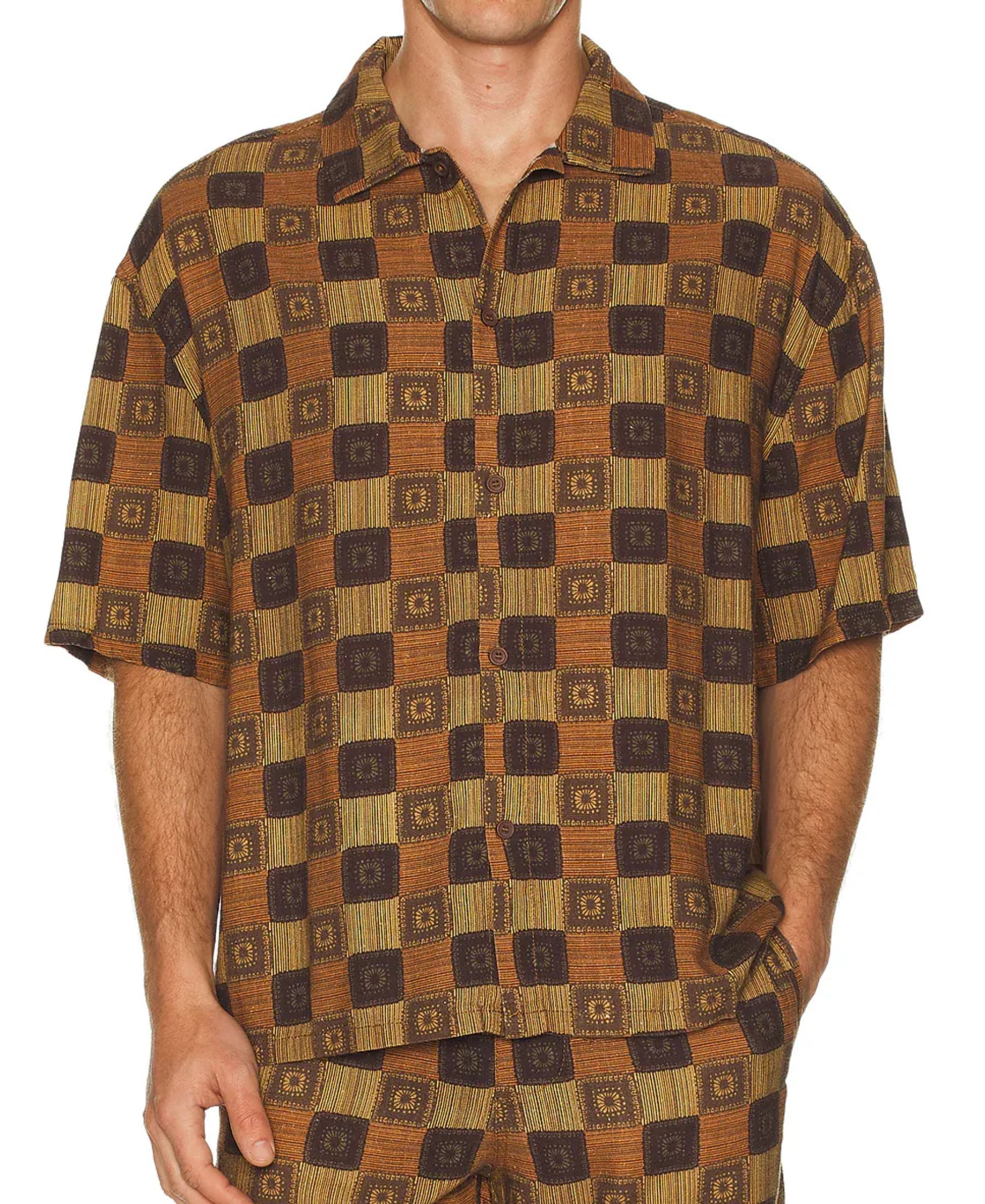 Rhythm Racket Relaxed Shirt - Ochre