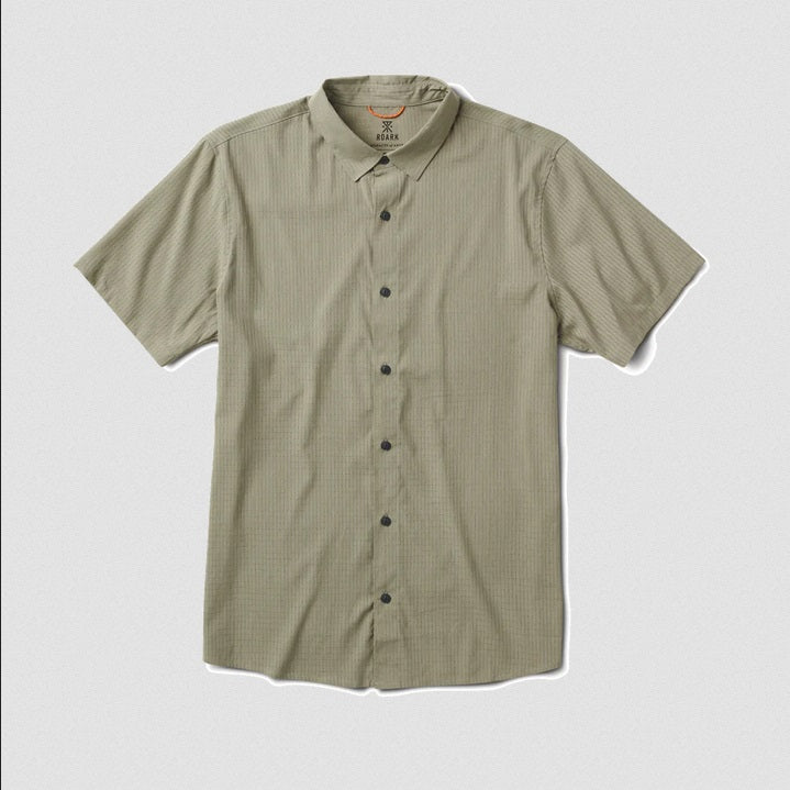 Roark Bless Up Breathable Stretch Shirt - Sage