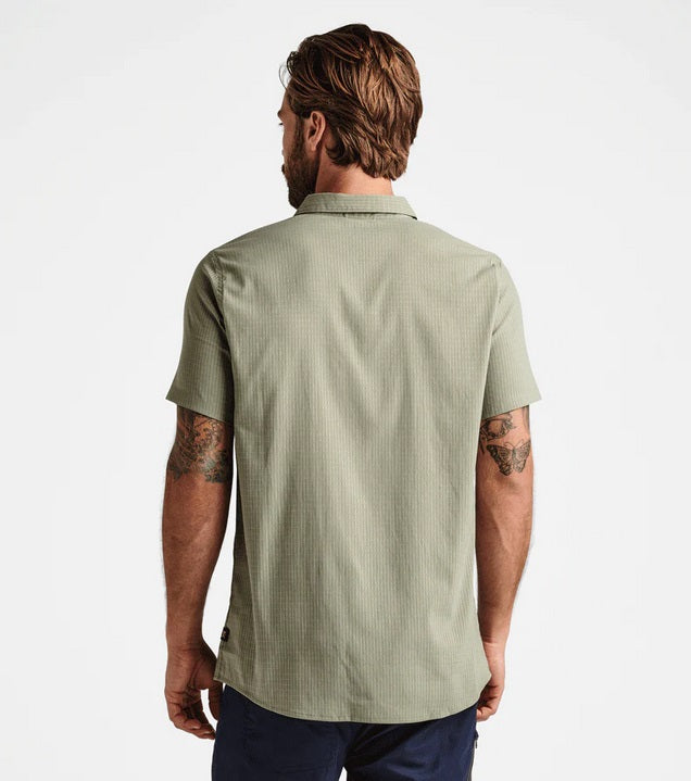 Roark Bless Up Breathable Stretch Shirt - Sage