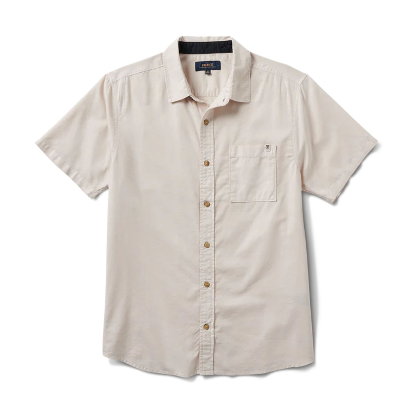 Roark Made To Fade Button Up Shirt  - Washed Bone