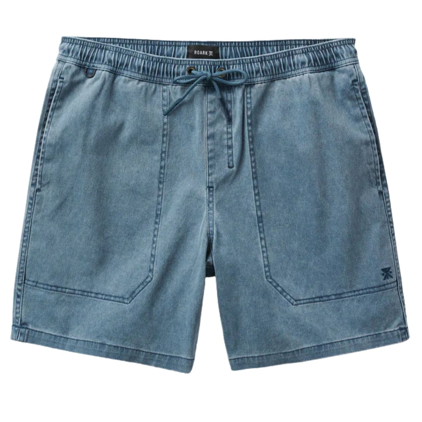 Roark Made To Fade Shorts - Washed Navy