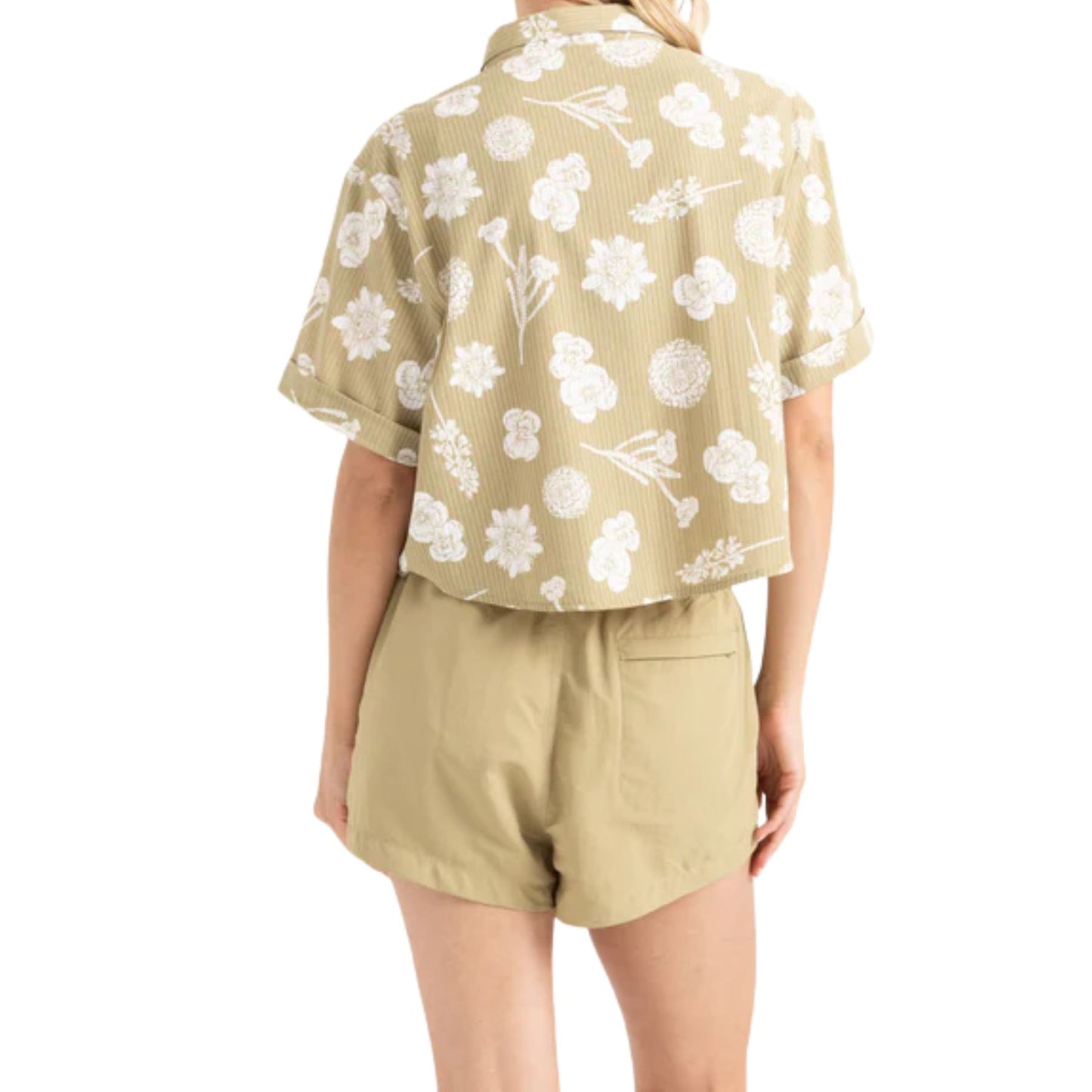 Roark Women's River Hybrid Shorts  - Dusty Olive