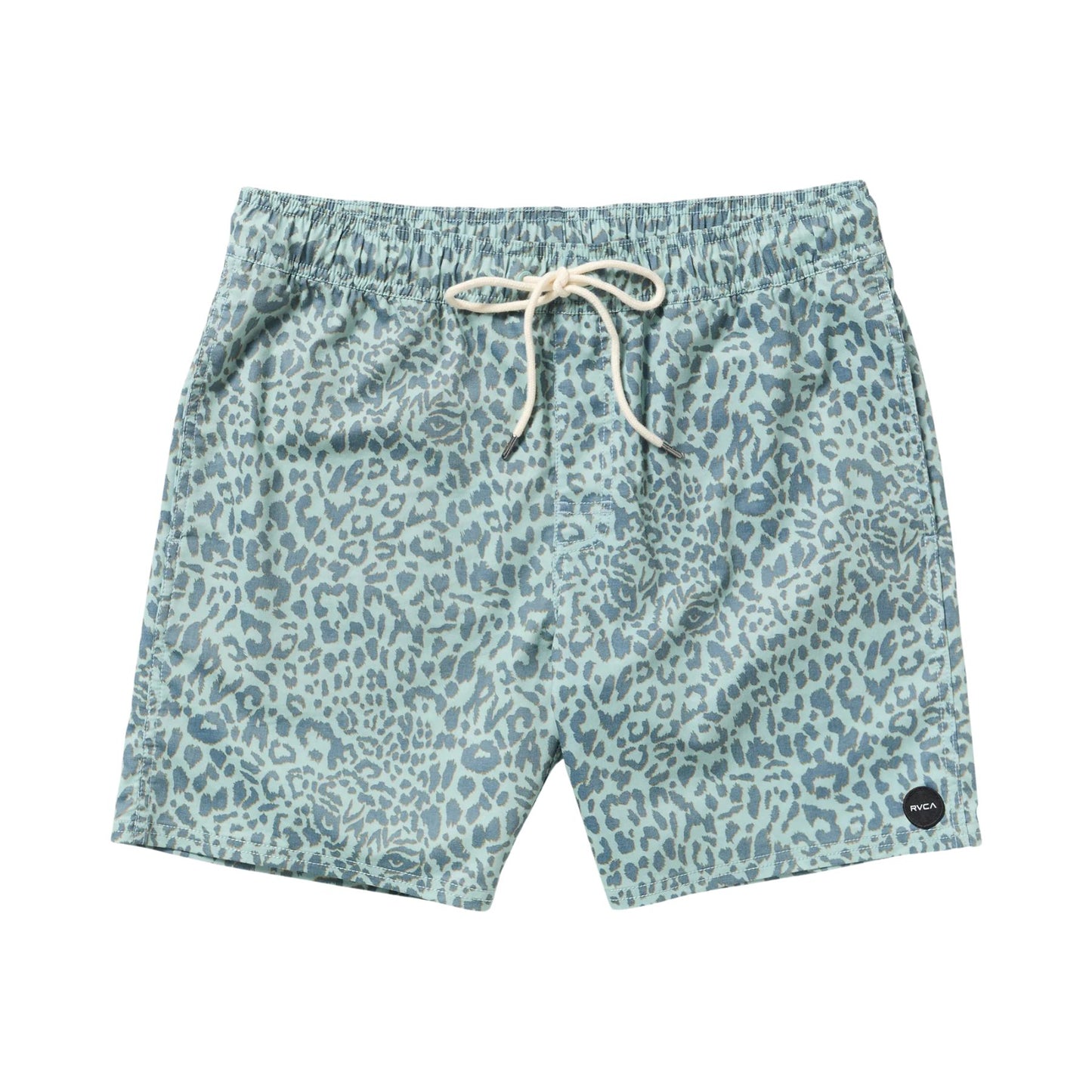 Rvca Men's Barnes Elastic Waist 17" Boardshorts  - Blue Haze
