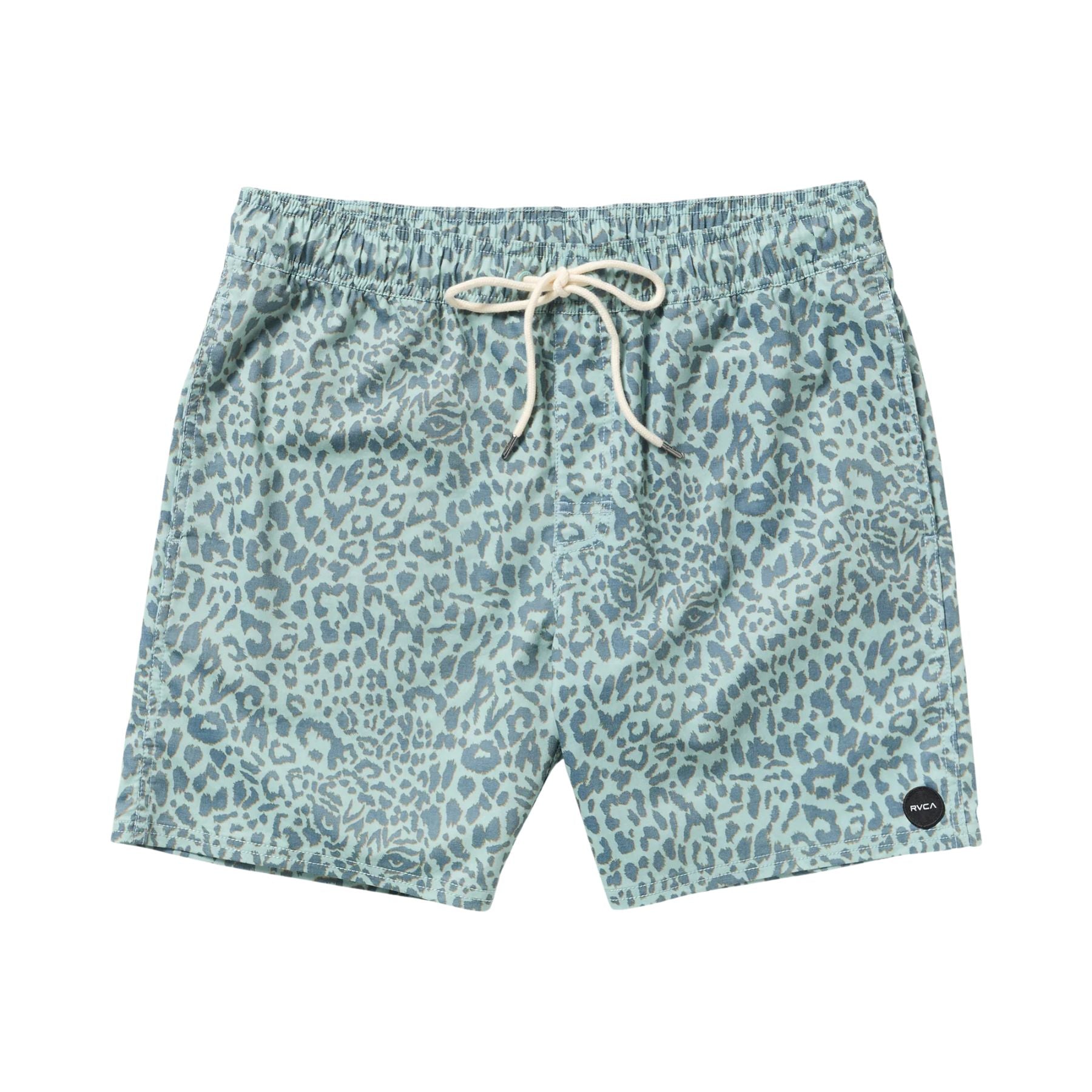 Rvca Men's Barnes Elastic Waist 17" Boardshorts  - Blue Haze