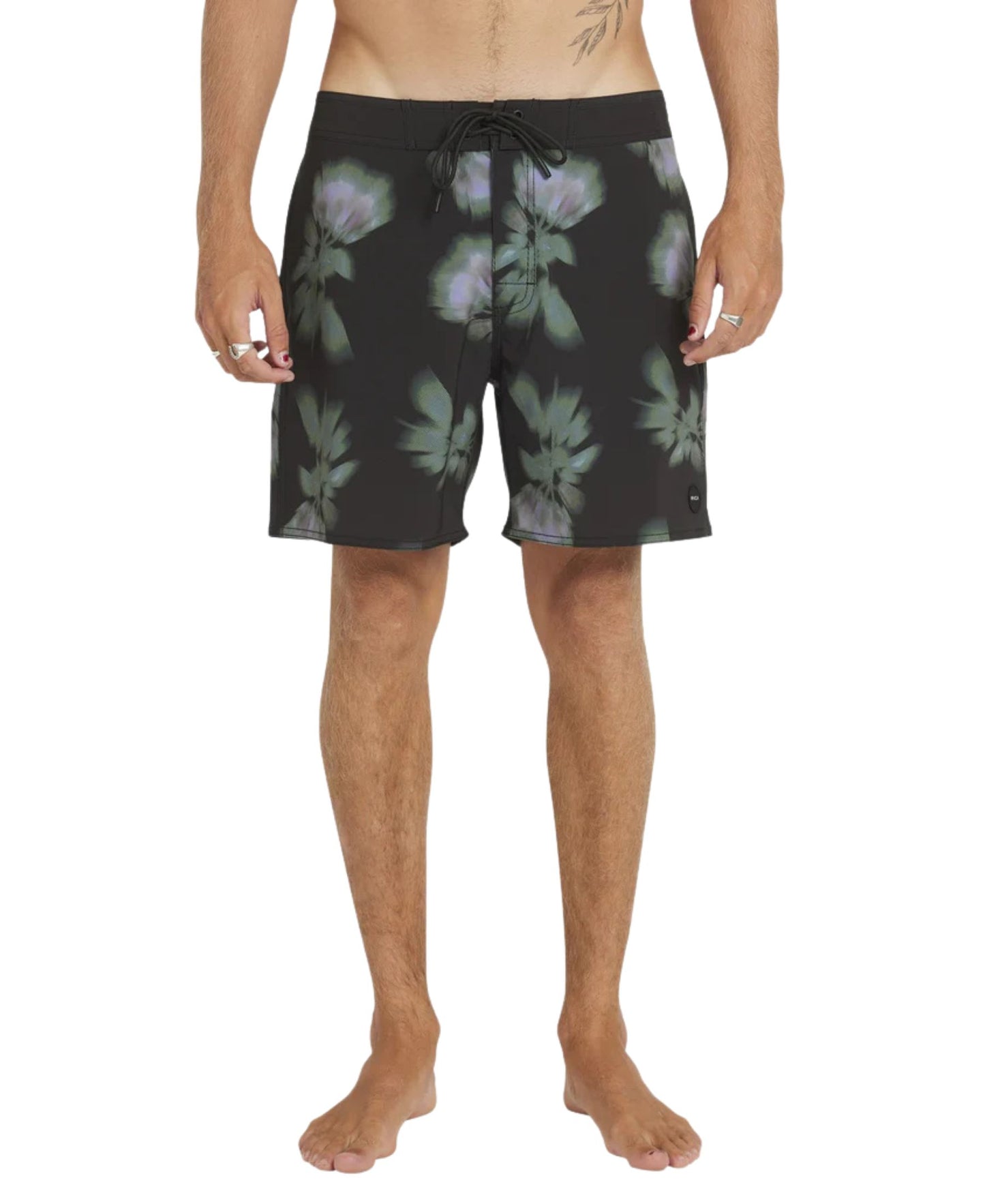 Rvca Men's Down Right Trunk - 17"