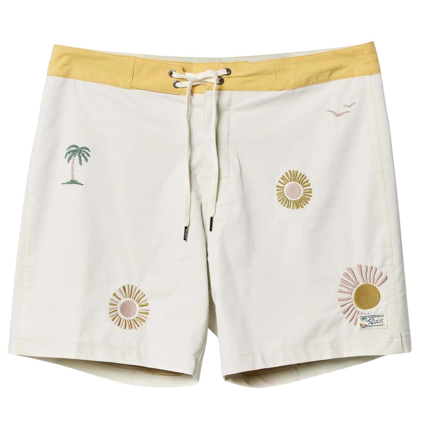 Rvca Men's Exotica 2 Trunk - 17" - Natural