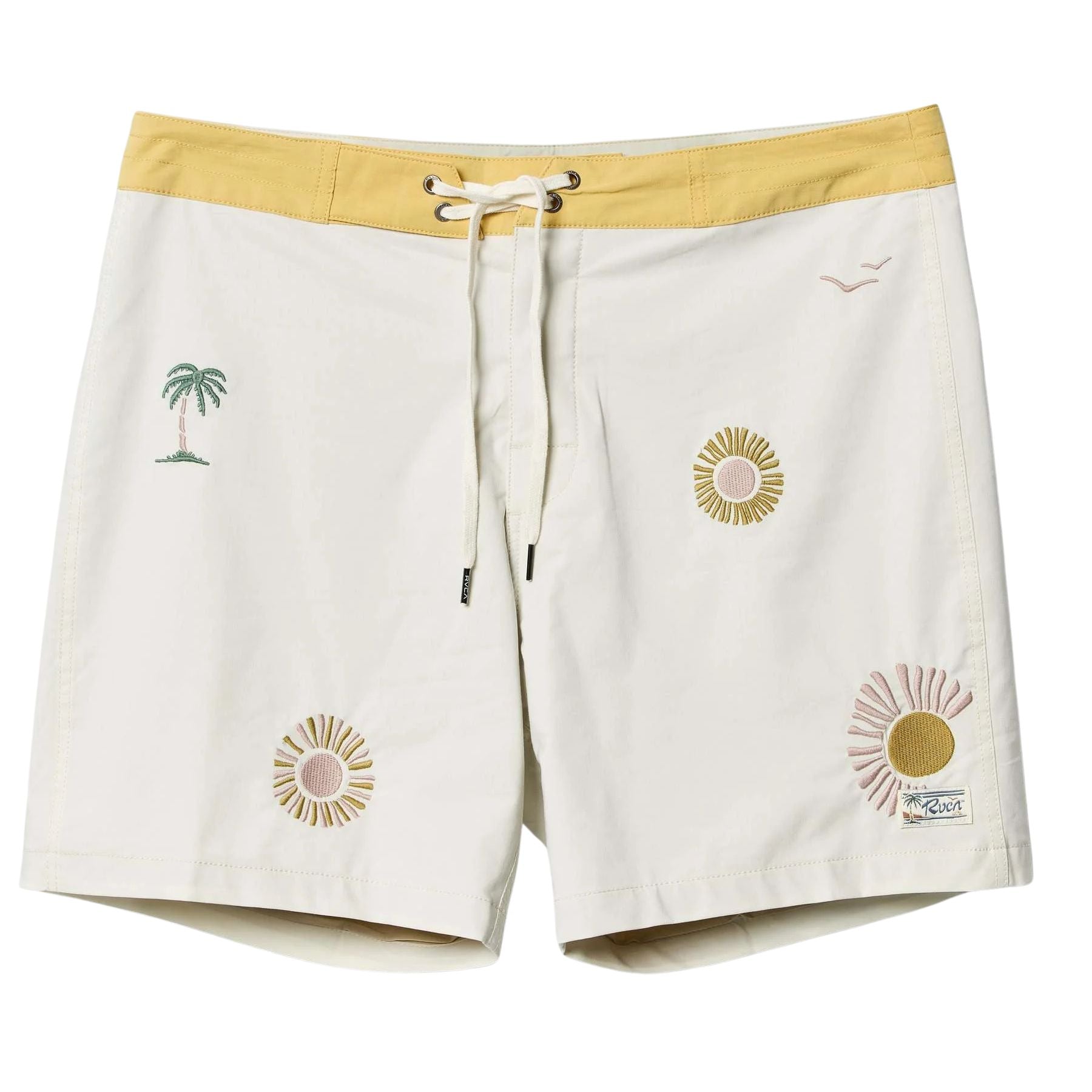 Rvca Men's Exotica 2 Trunk - 17" - Natural