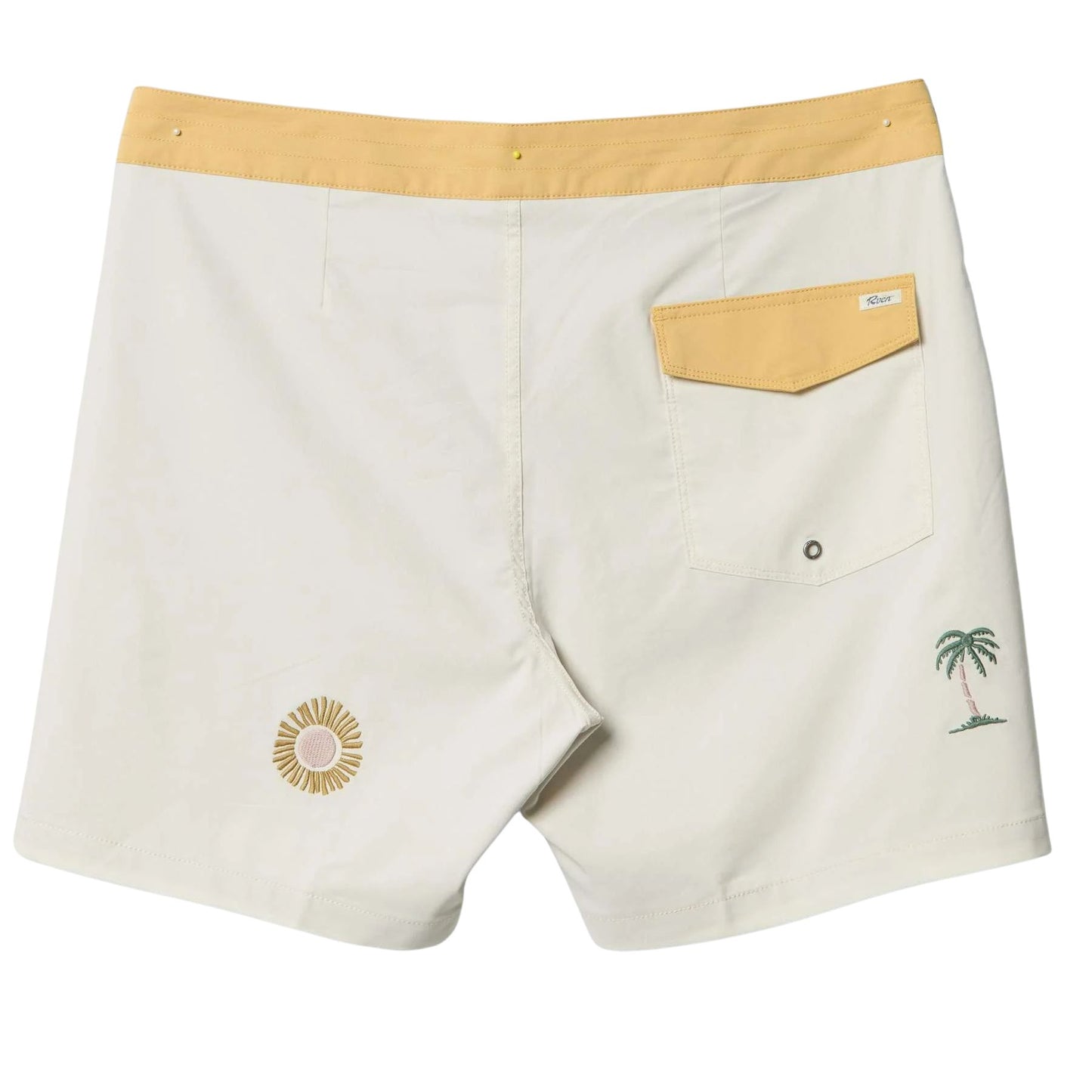 Rvca Men's Exotica 2 Trunk - 17" - Natural