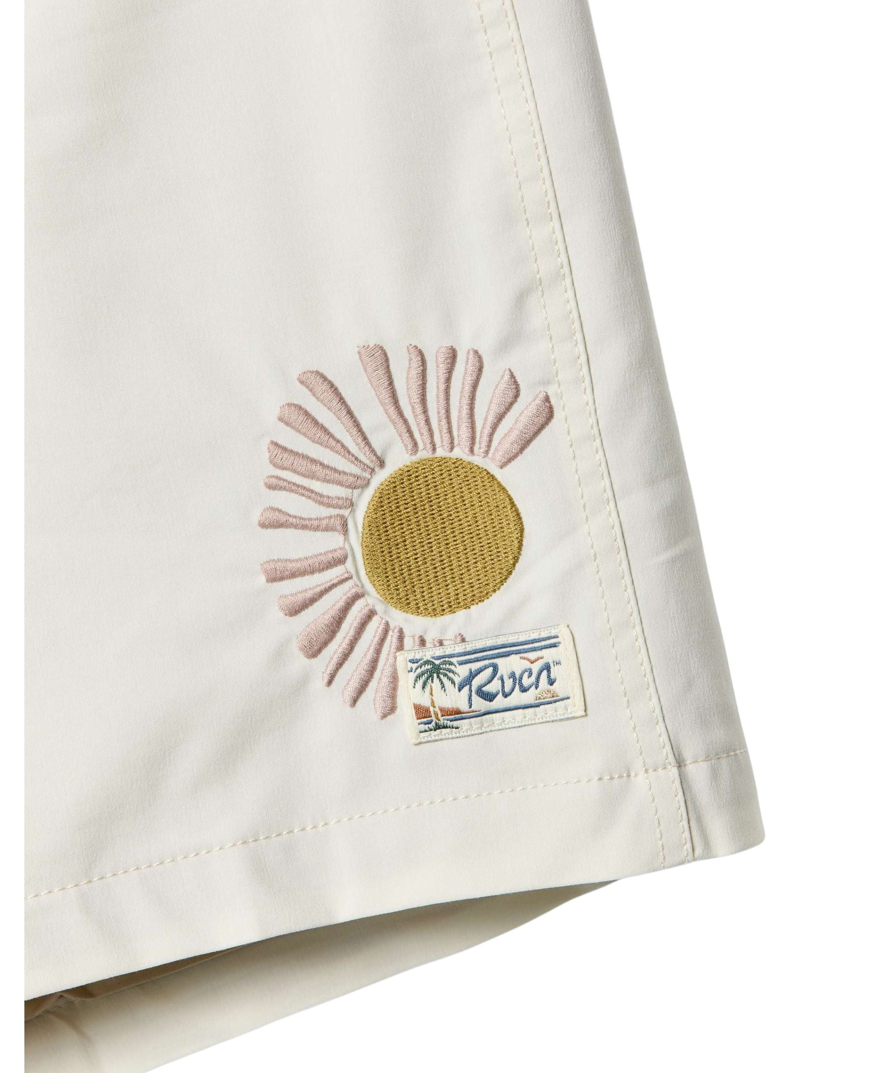 Rvca Men's Exotica 2 Trunk - 17" - Natural