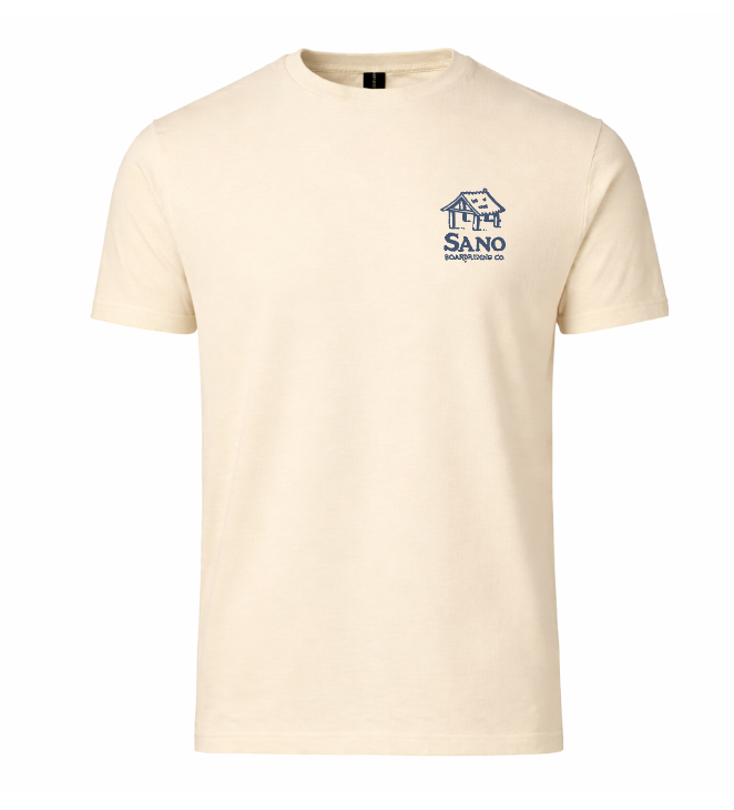 Sano Boardrding Rancho De Sano Tee - Cream