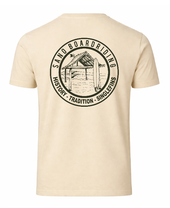 Sano Boardriding Jabba Tee - CREAM