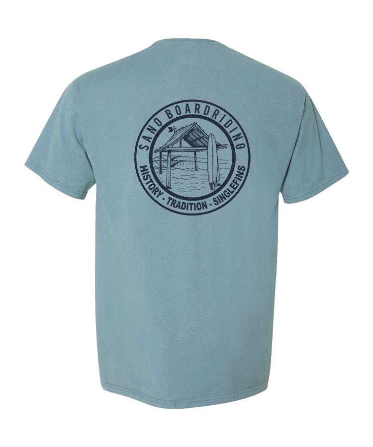 Sano Boardriding Jabba Tee - Dark Teal