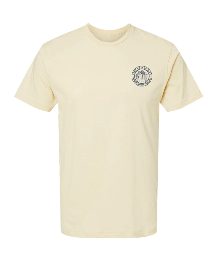 Sano Boardriding Jabba Tee - Lemon Yellow