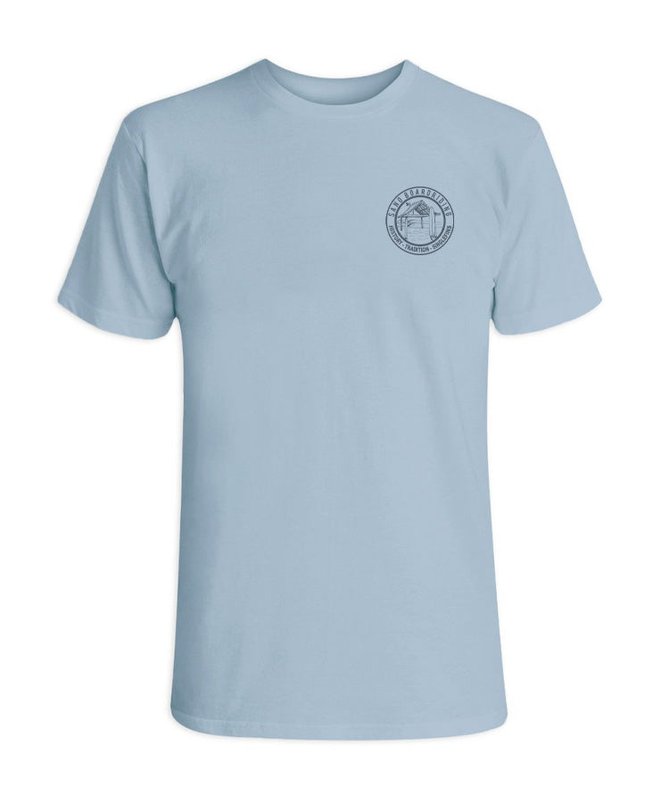 Sano Boardriding Jabba Tee - Sky Blue