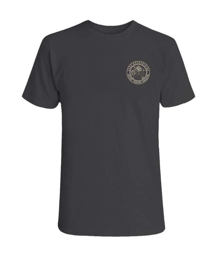 Sano Boardriding Jabba Tee - Vintage Black
