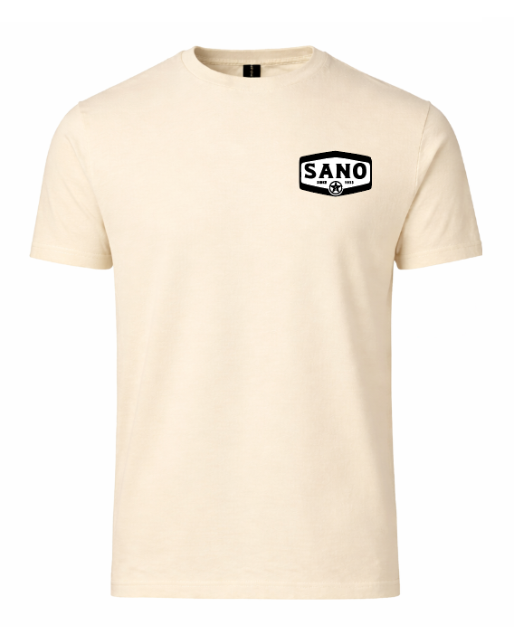 Sano Boardriding Oilman Tee - Cream