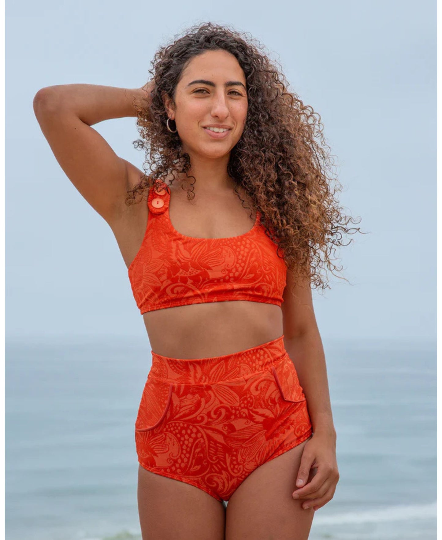 Seea Georgia High Waist Bikini Bottom