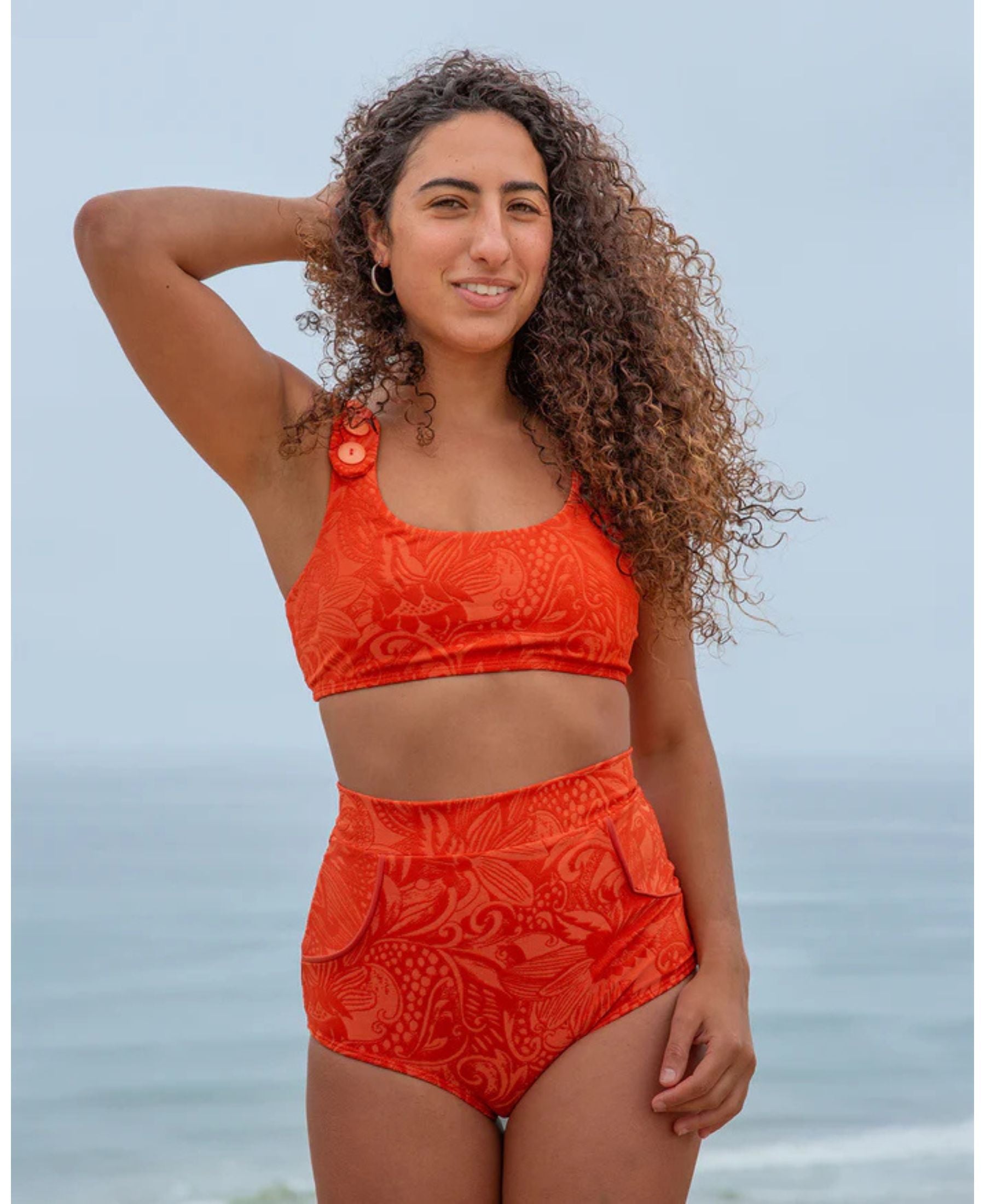 Seea Georgia High Waist Bikini Bottom