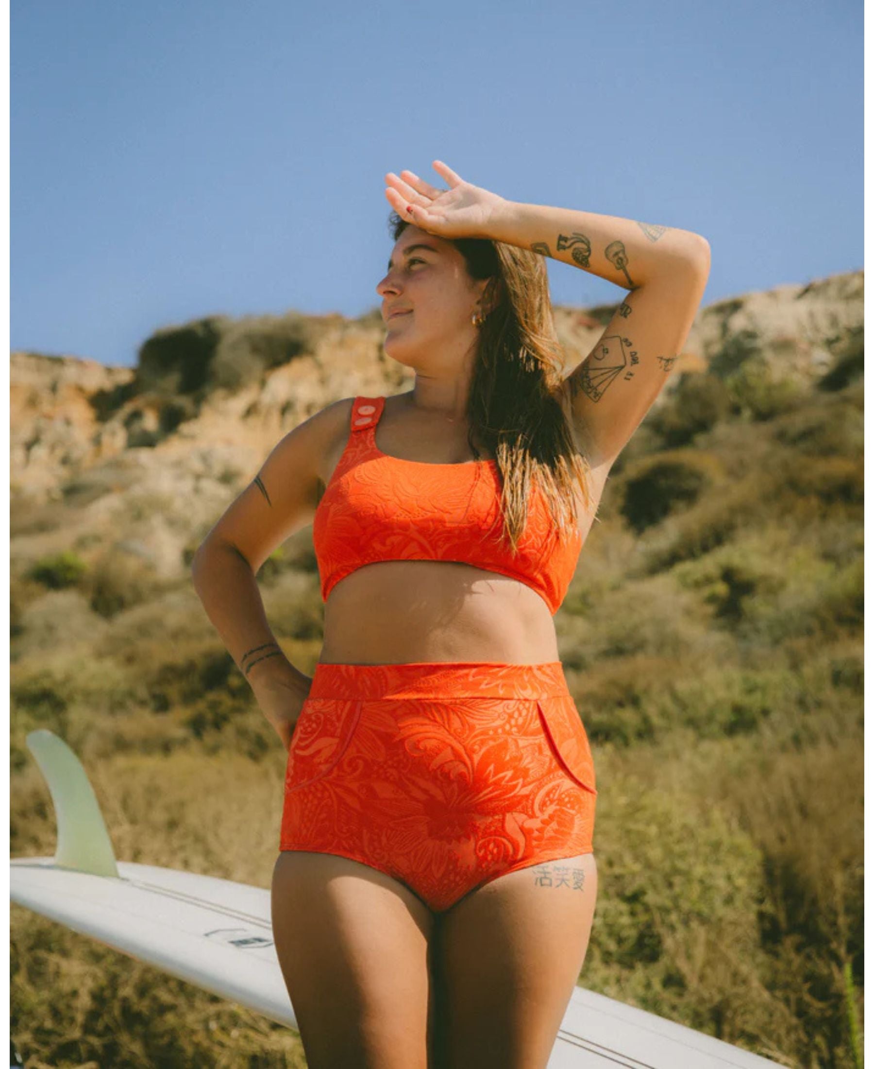 Seea Georgia High Waist Bikini Bottom