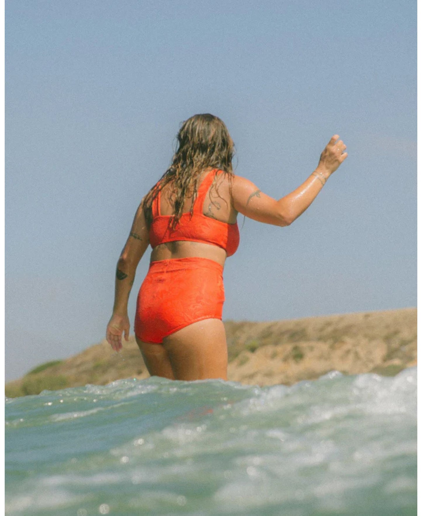 Seea Georgia High Waist Bikini Bottom