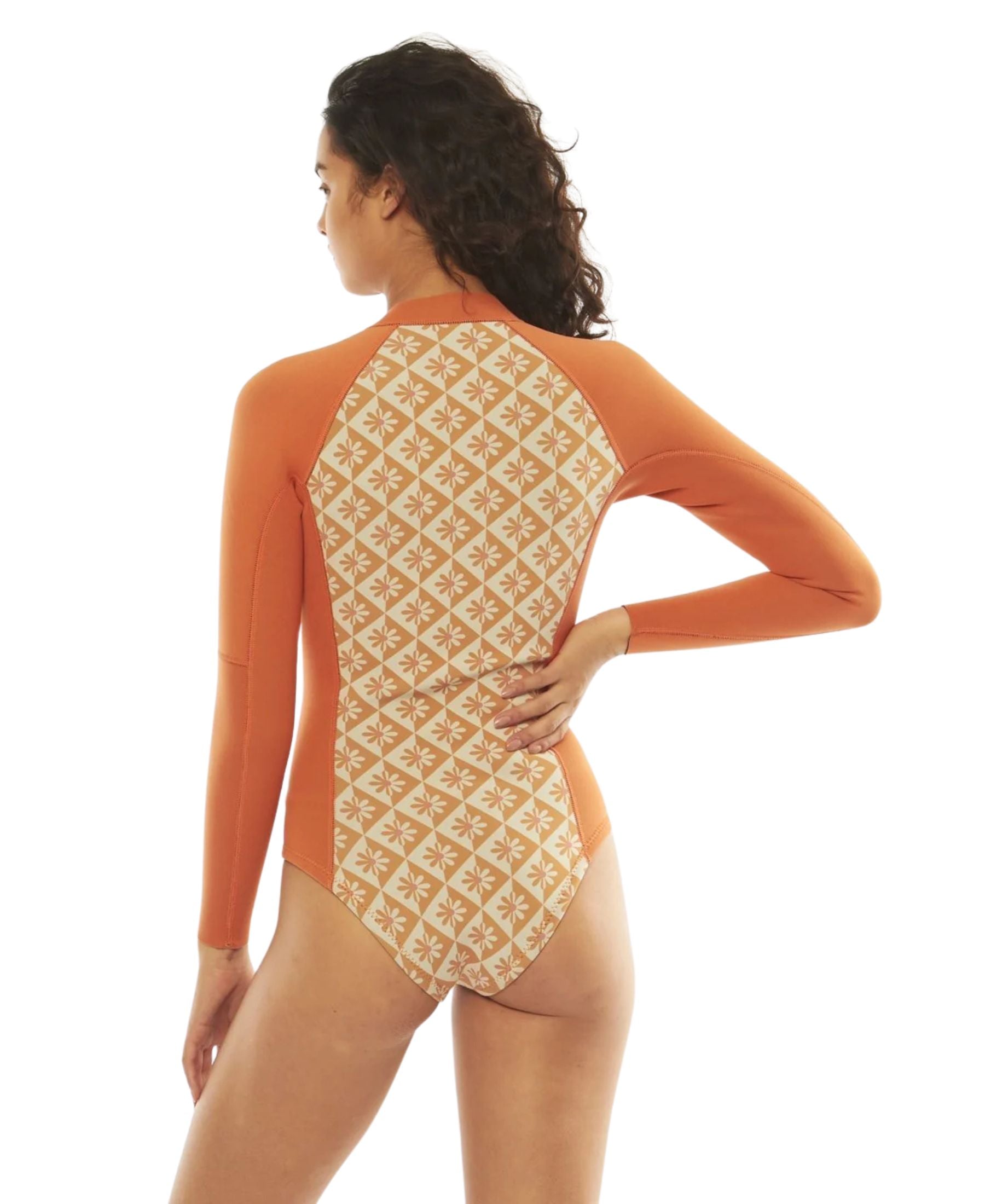 Sisstrevolution Summer Seas Long Sleeve Cheeky Wetsuit 