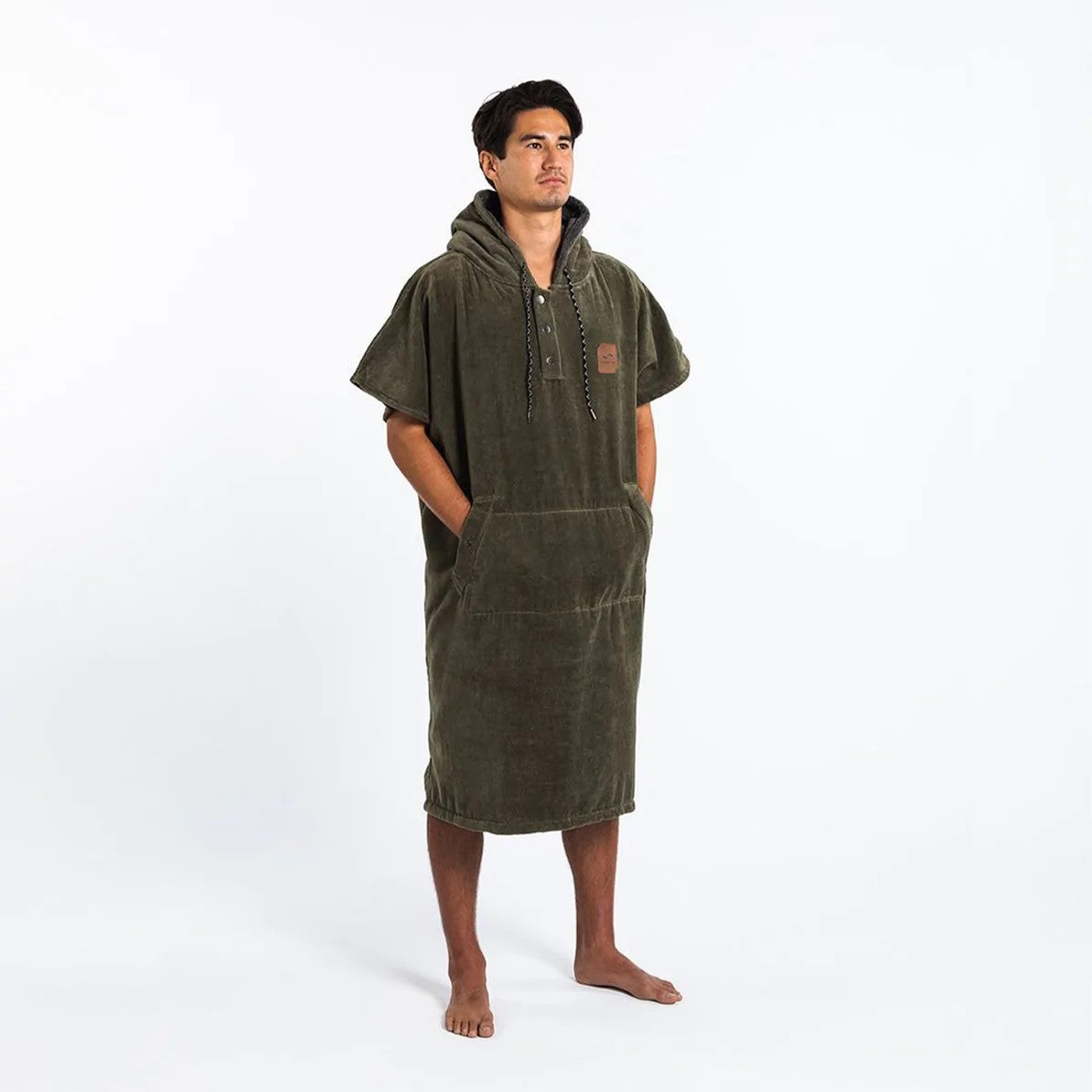 Slowtide The Digs Changing Poncho - Green
