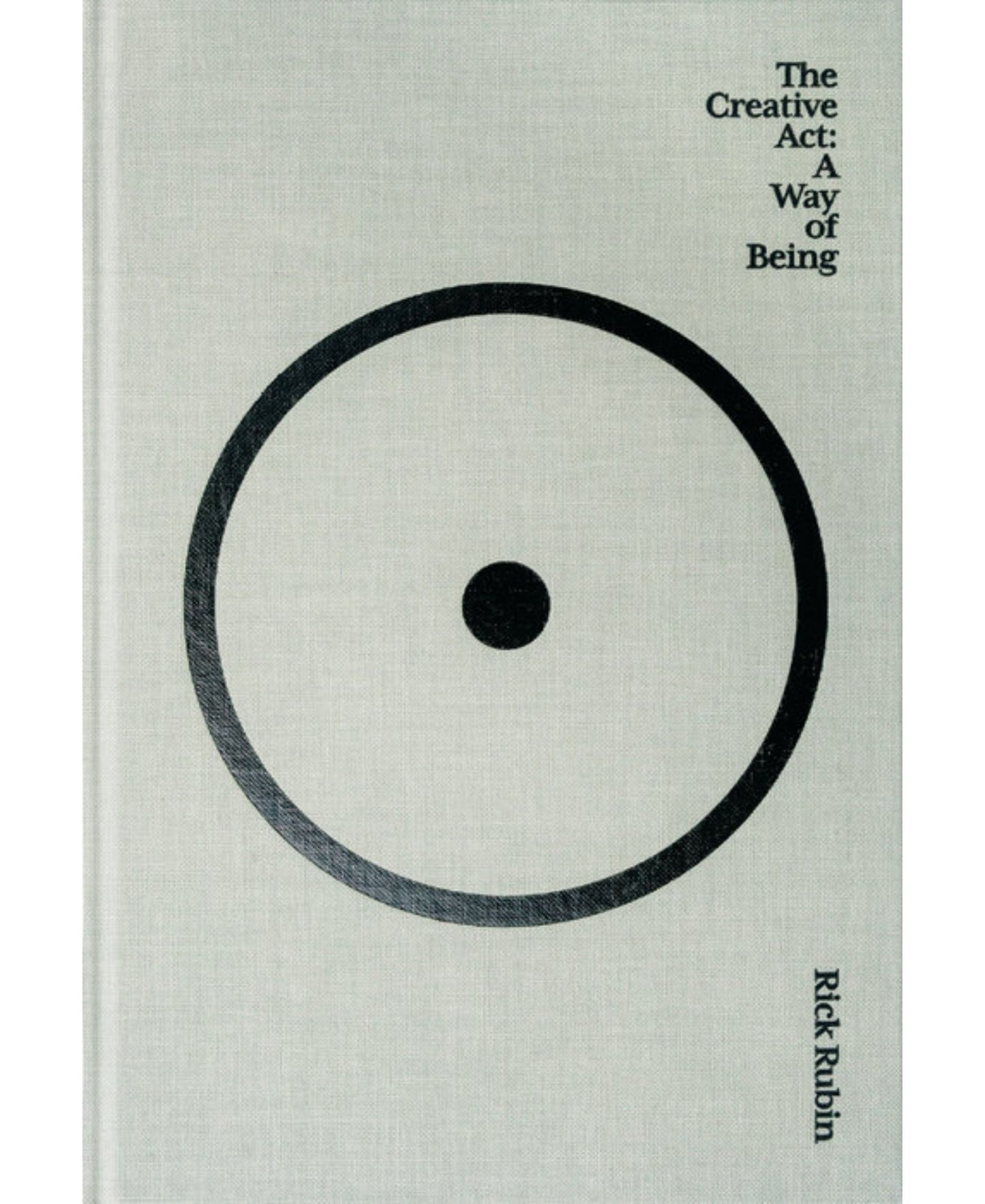 The Creative Act: A Way of Being by Rick Rubin