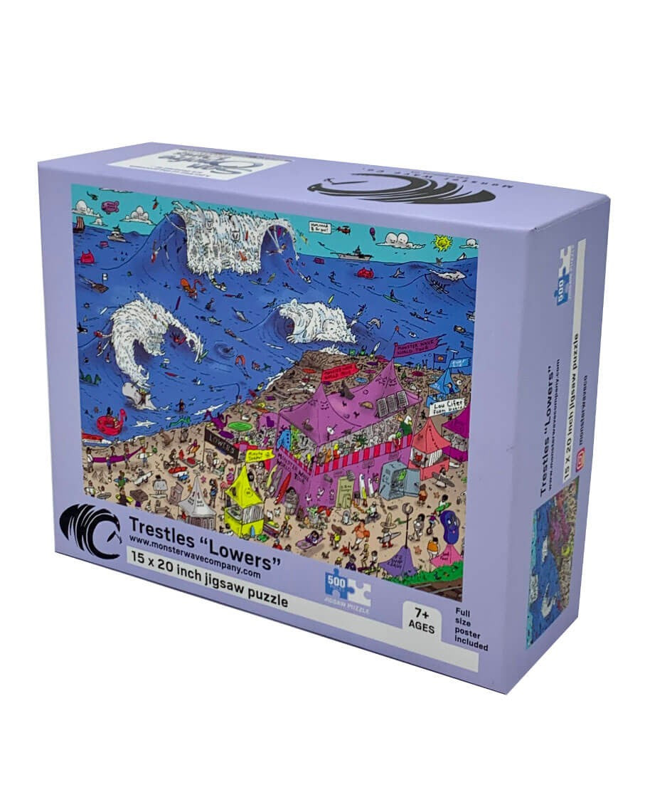 Trestles "Lowers" - 500 Piece Jigsaw Puzzle - TRESTLES