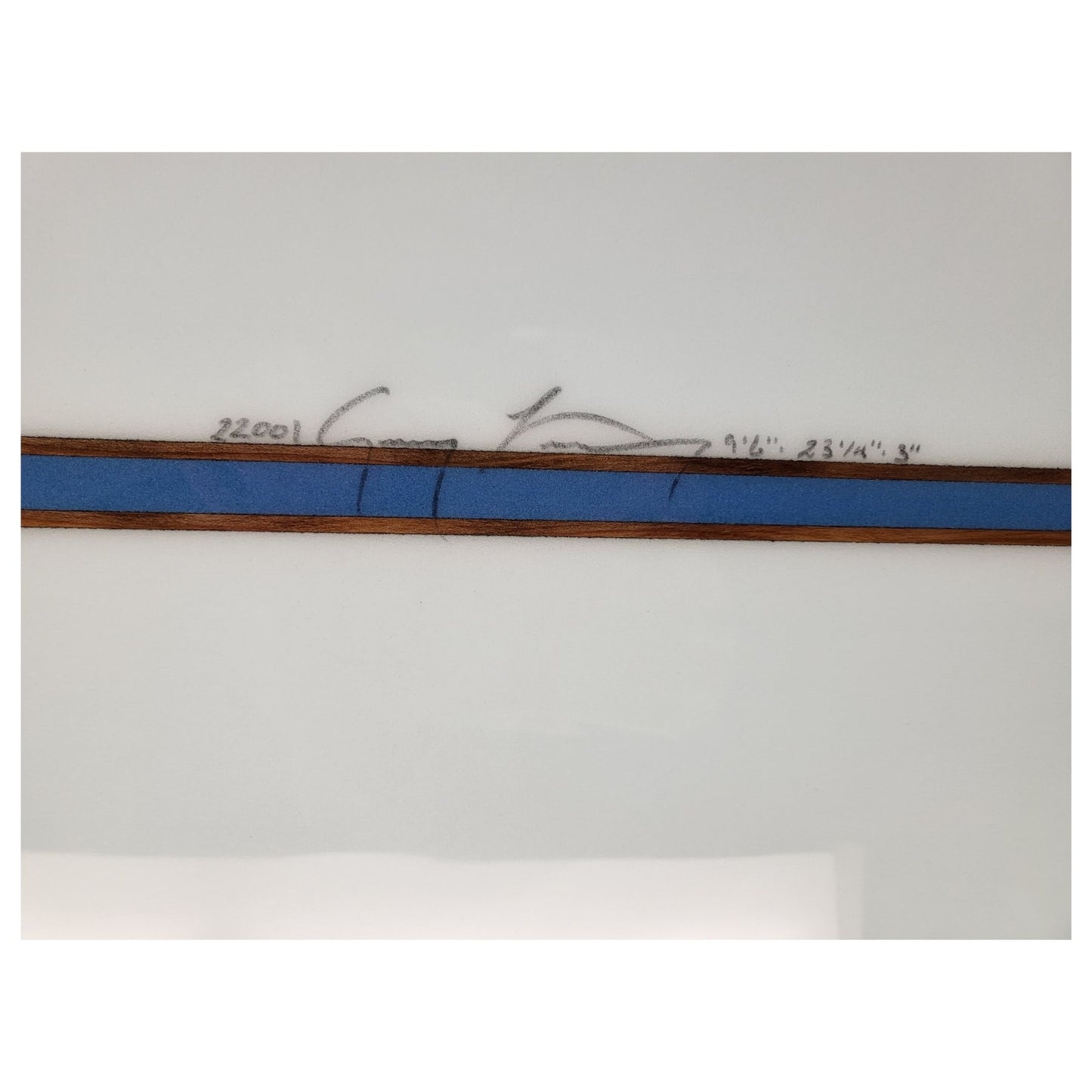 Velzy 422 9'6" Model - Ice Blue Tint