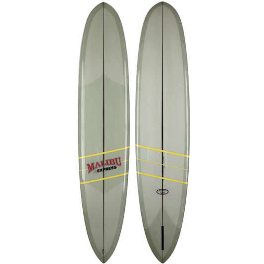 Velzy Malibu Express 9'6" Longboard - Stone Green Tint
