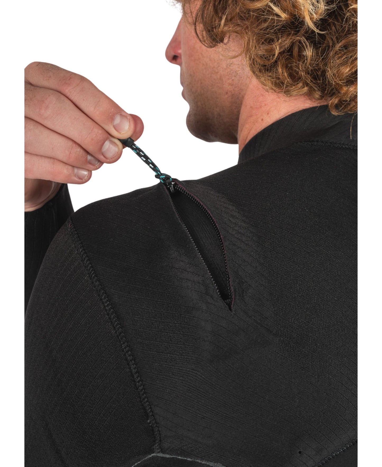 Vissla New Seas 4.3 U-Zip Full Wetsuit - Black