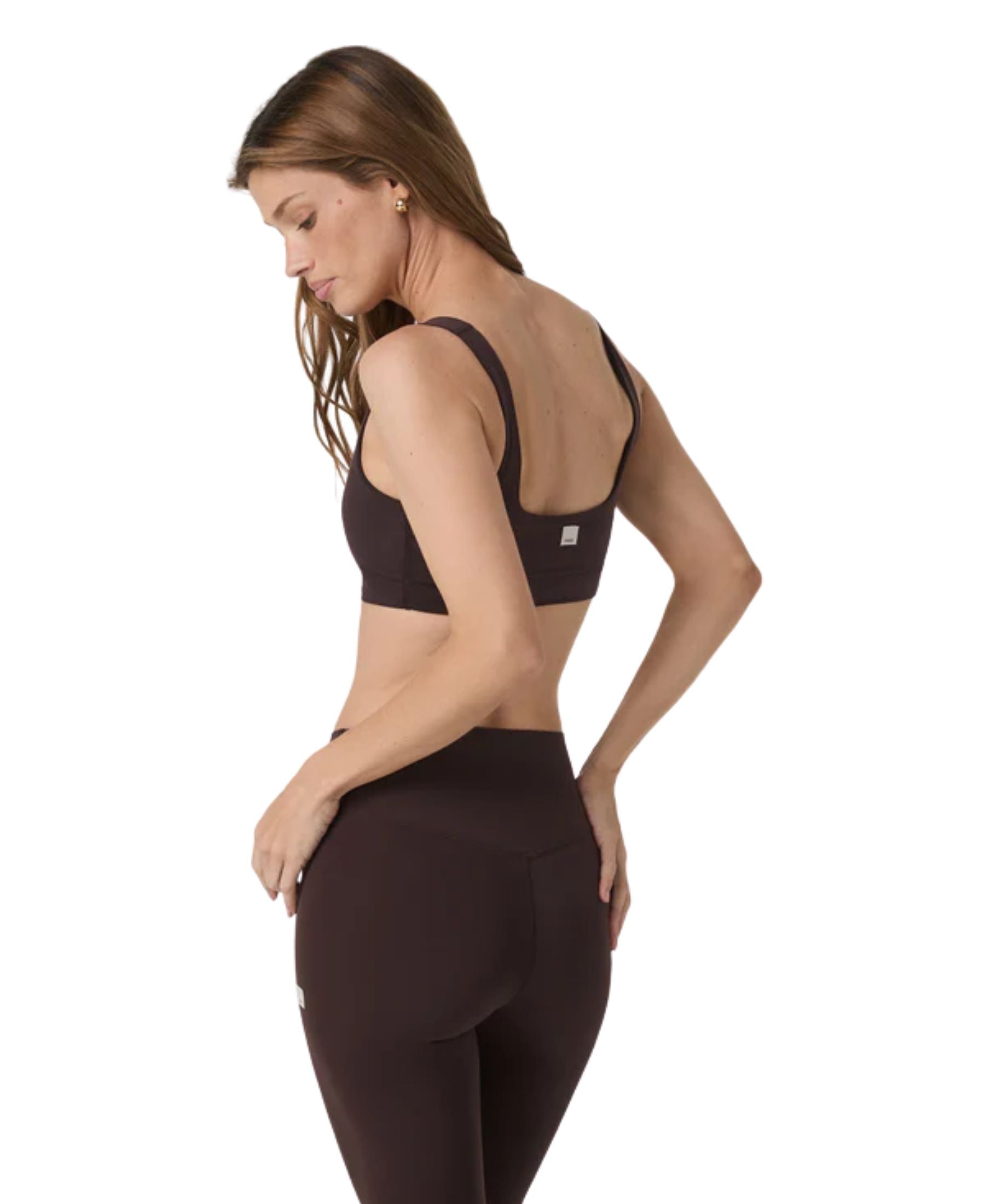 Vuori All The Form Bra - French Roast