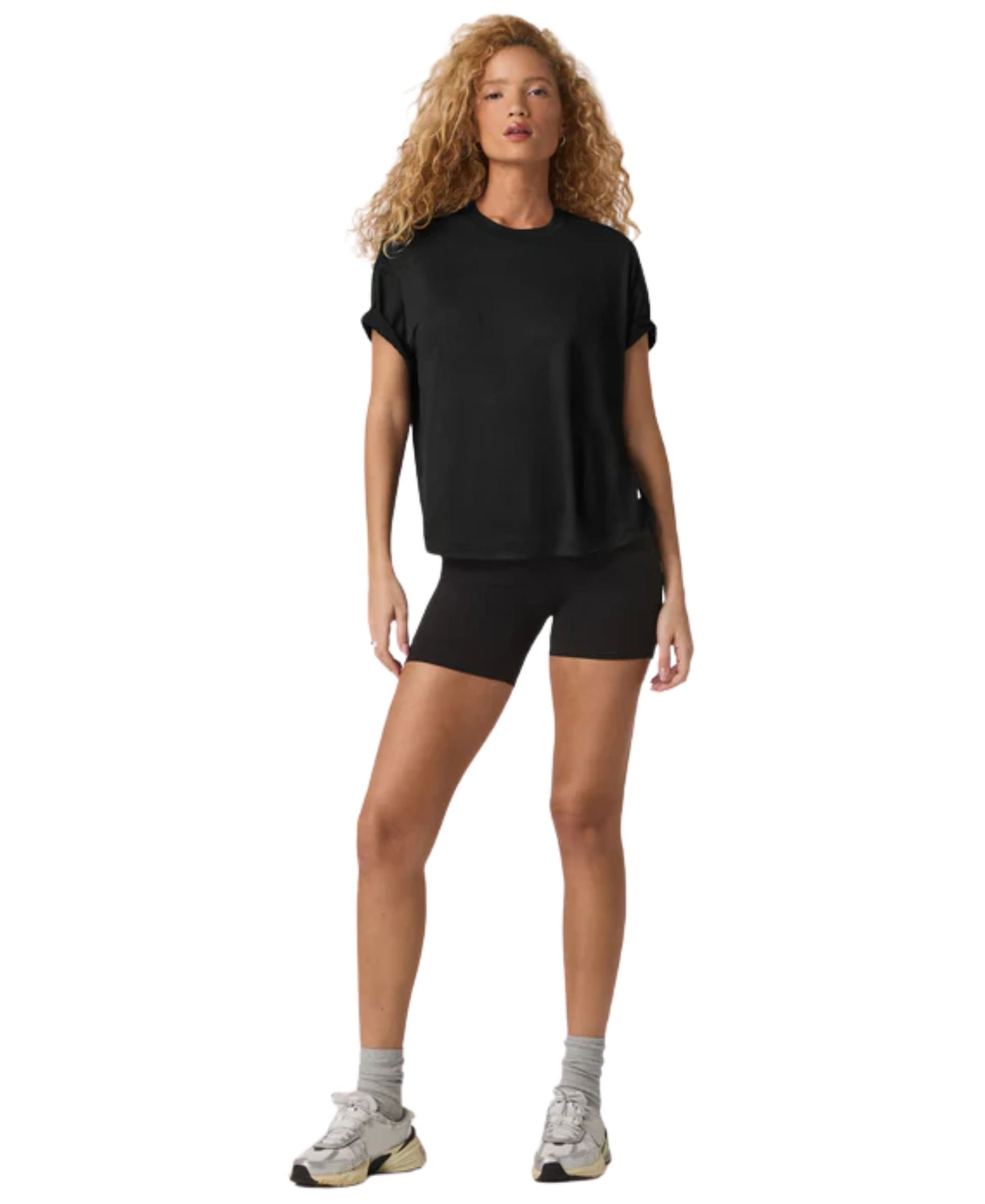 Vuori Energy Tee - Black Heather