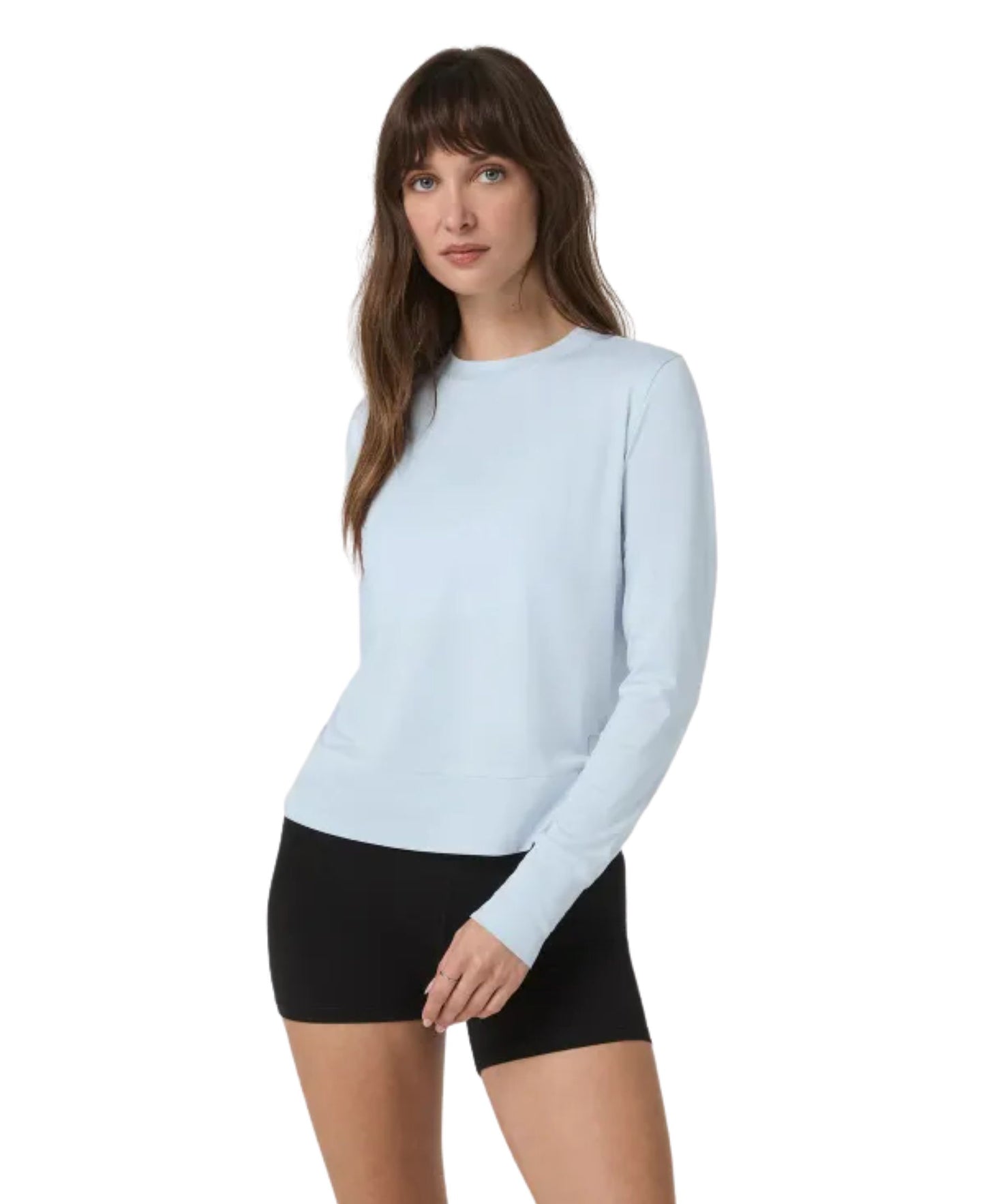 Vuori Women's Daydream Crew - Soft Sky Heather