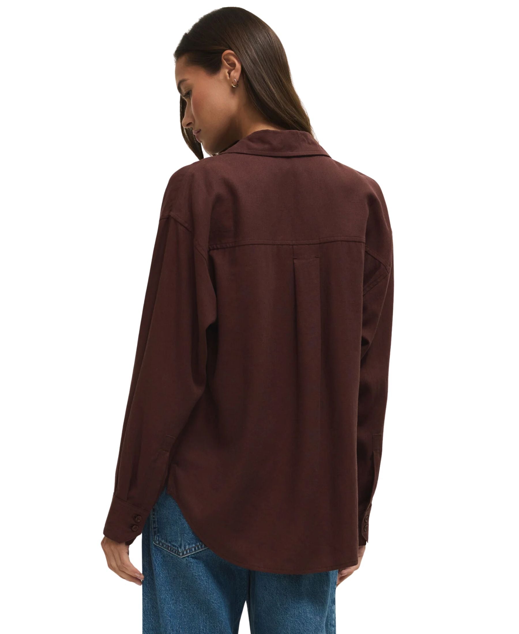 Z Supply Alfie Linen Button Up