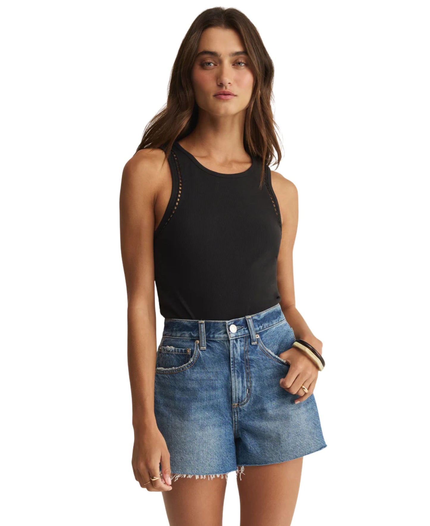 Z Supply Boa Rib Tank - Black