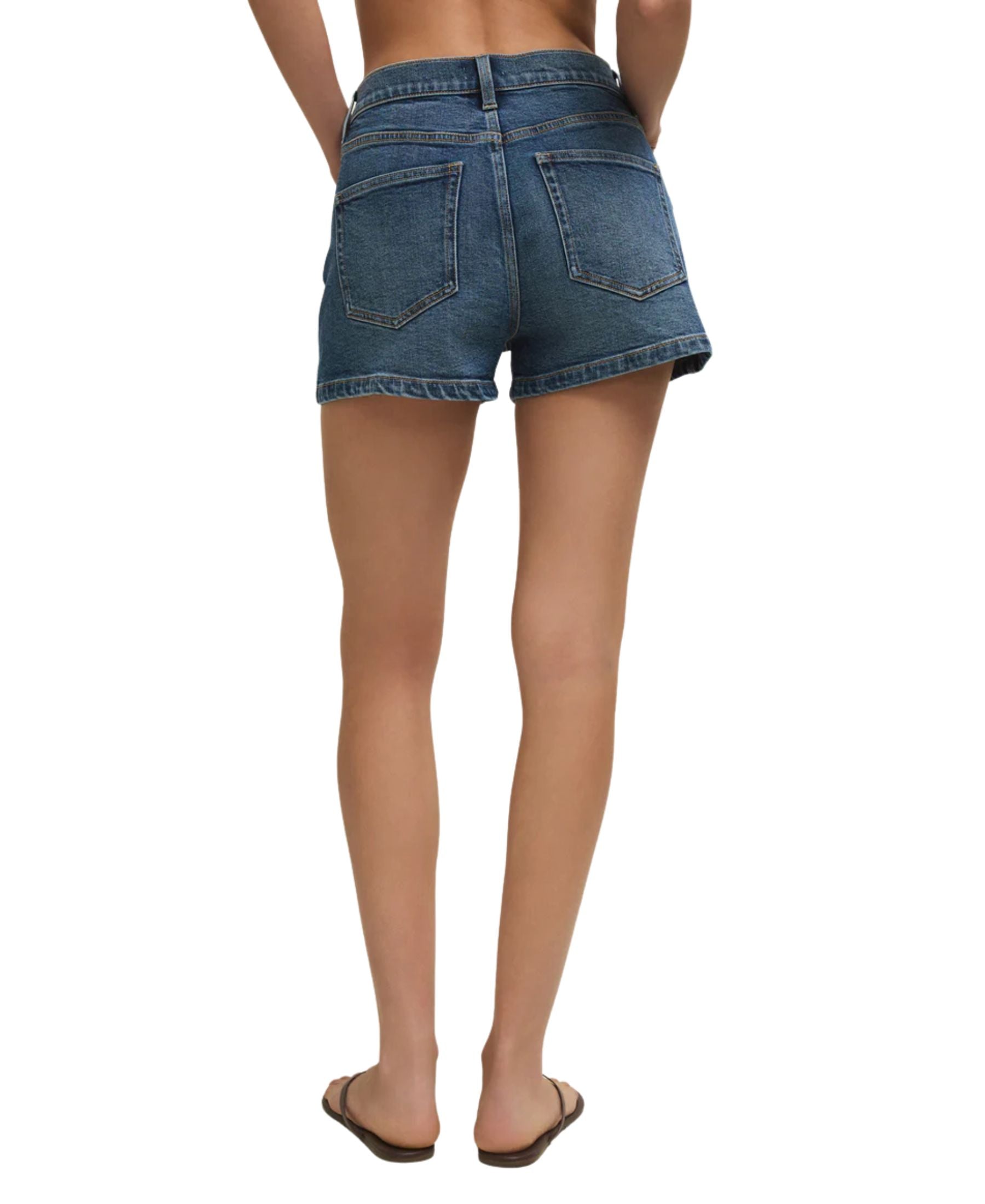 Z Supply Camilia High Rise A-Line Denim Short