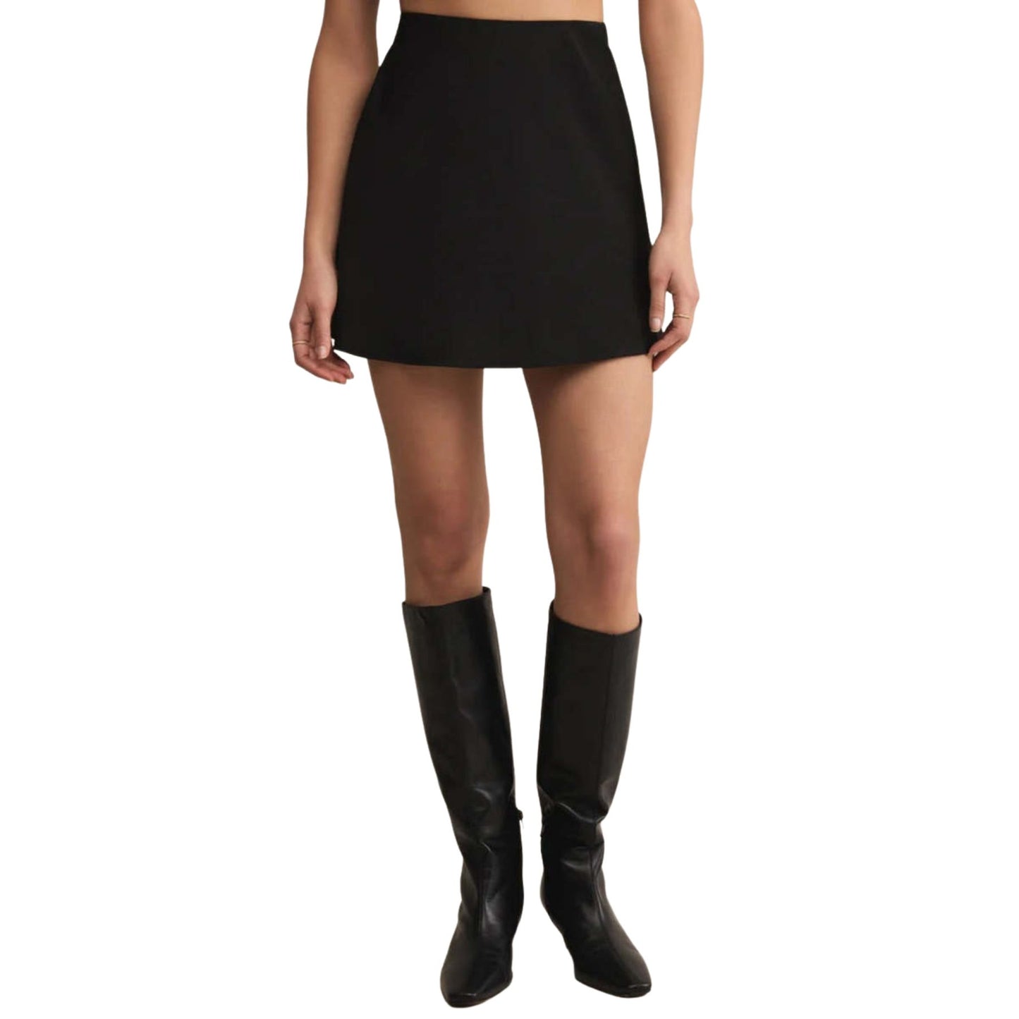 Z Supply Chablis Mini Skirt - Black