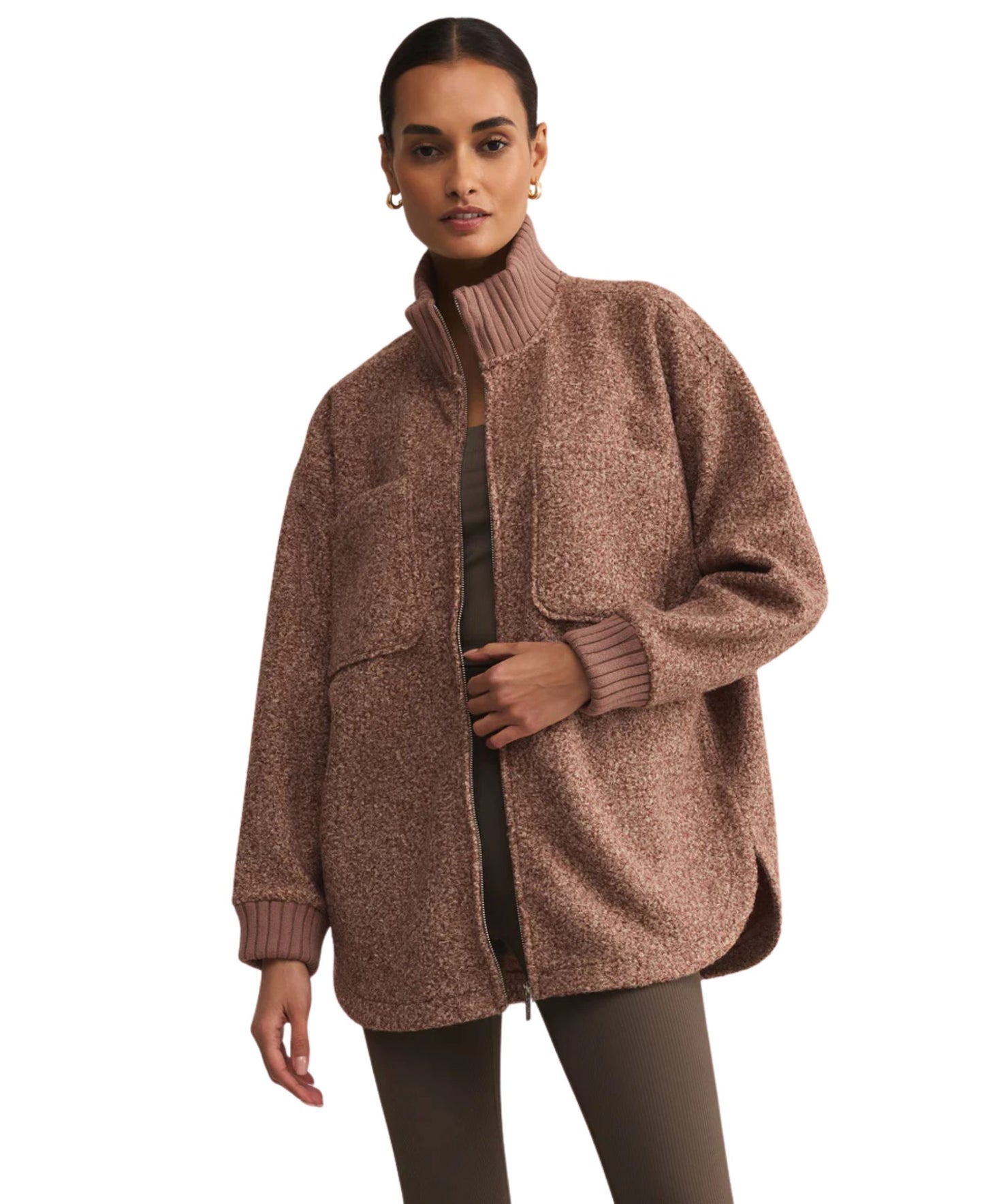 Z Supply Downhill Fuzzy Jacket