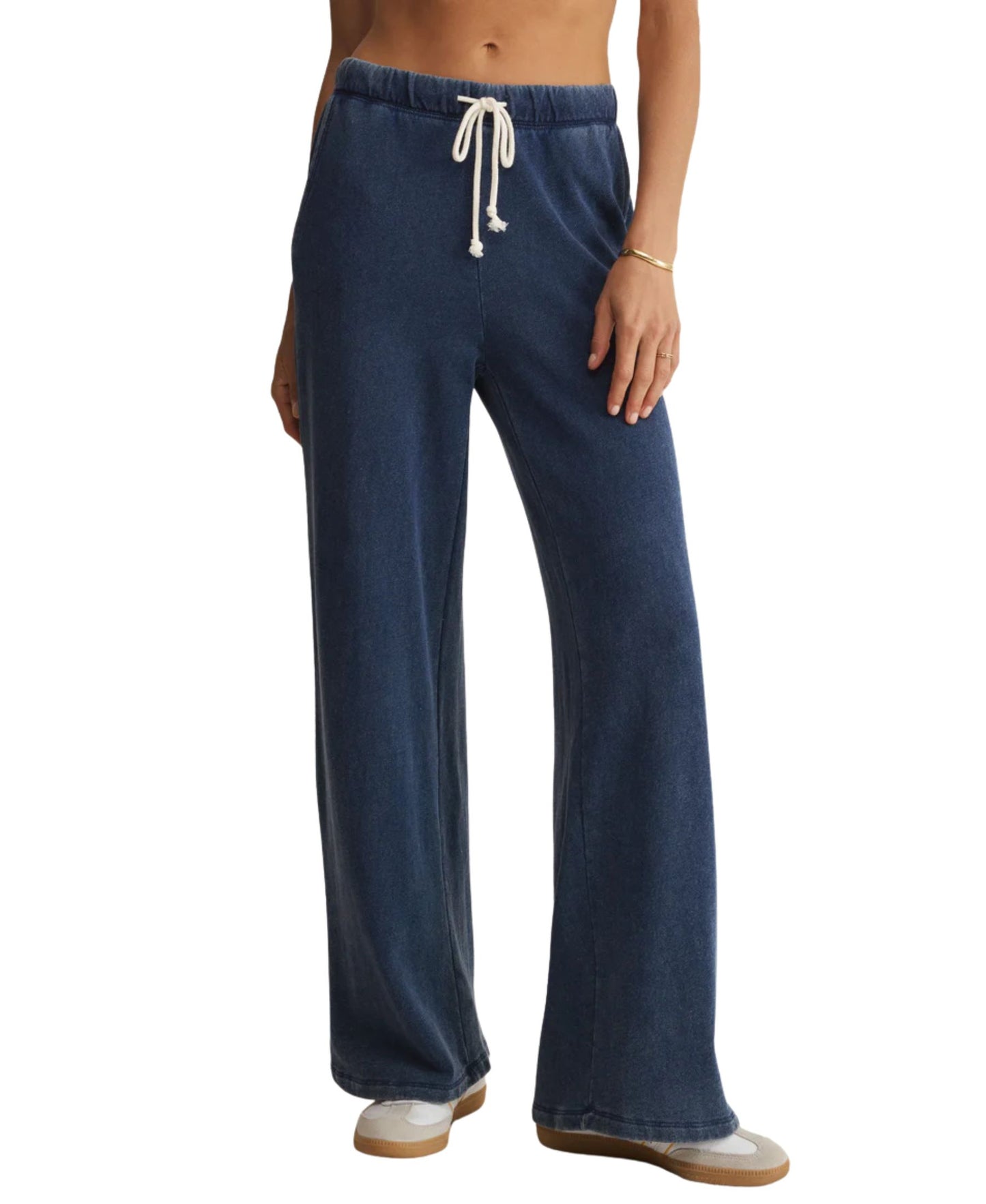 Z Supply Hunter Knit Denim Pant - Indigo
