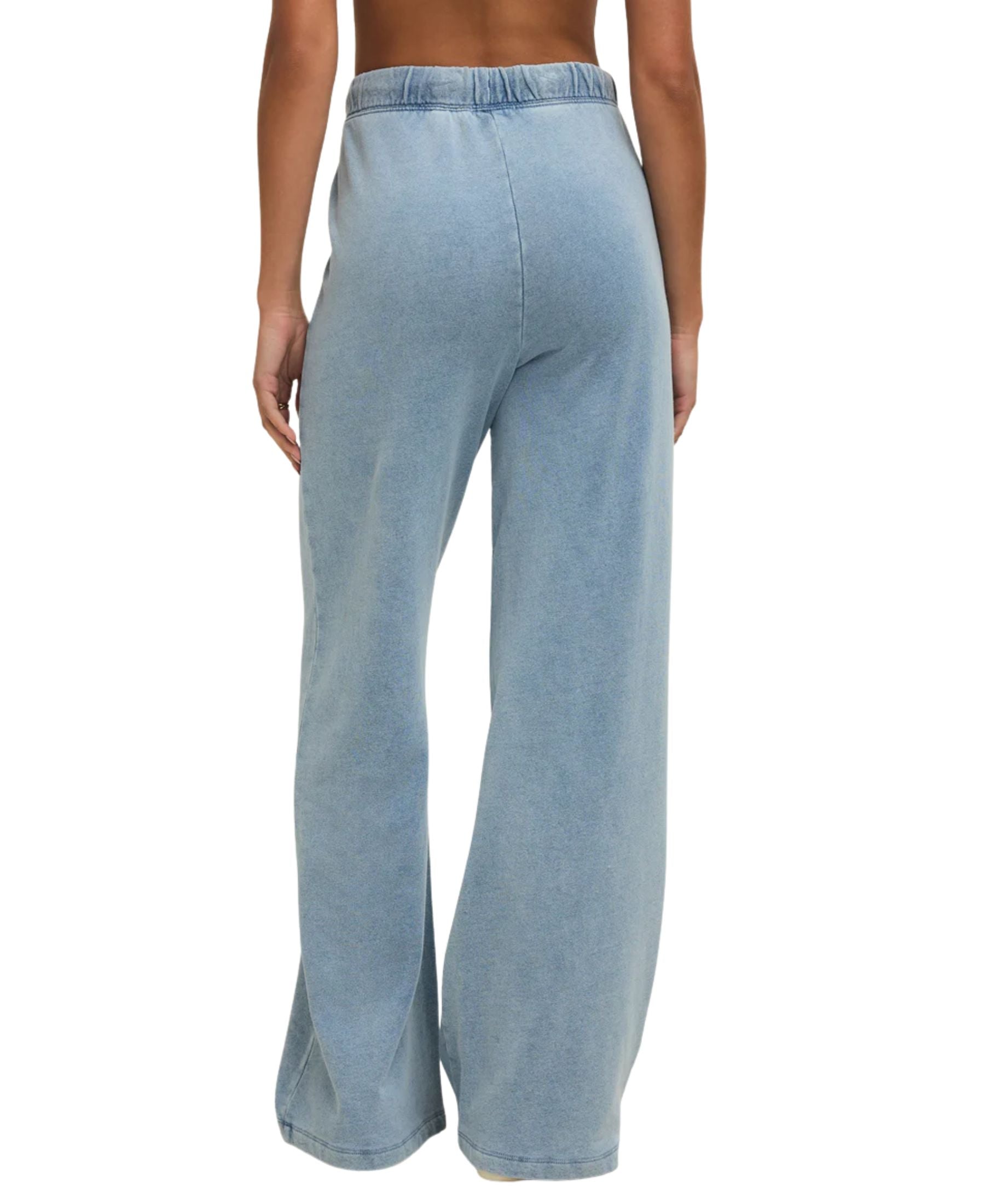 Z Supply Hunter Knit Denim Pant - Ocean Air Indigo
