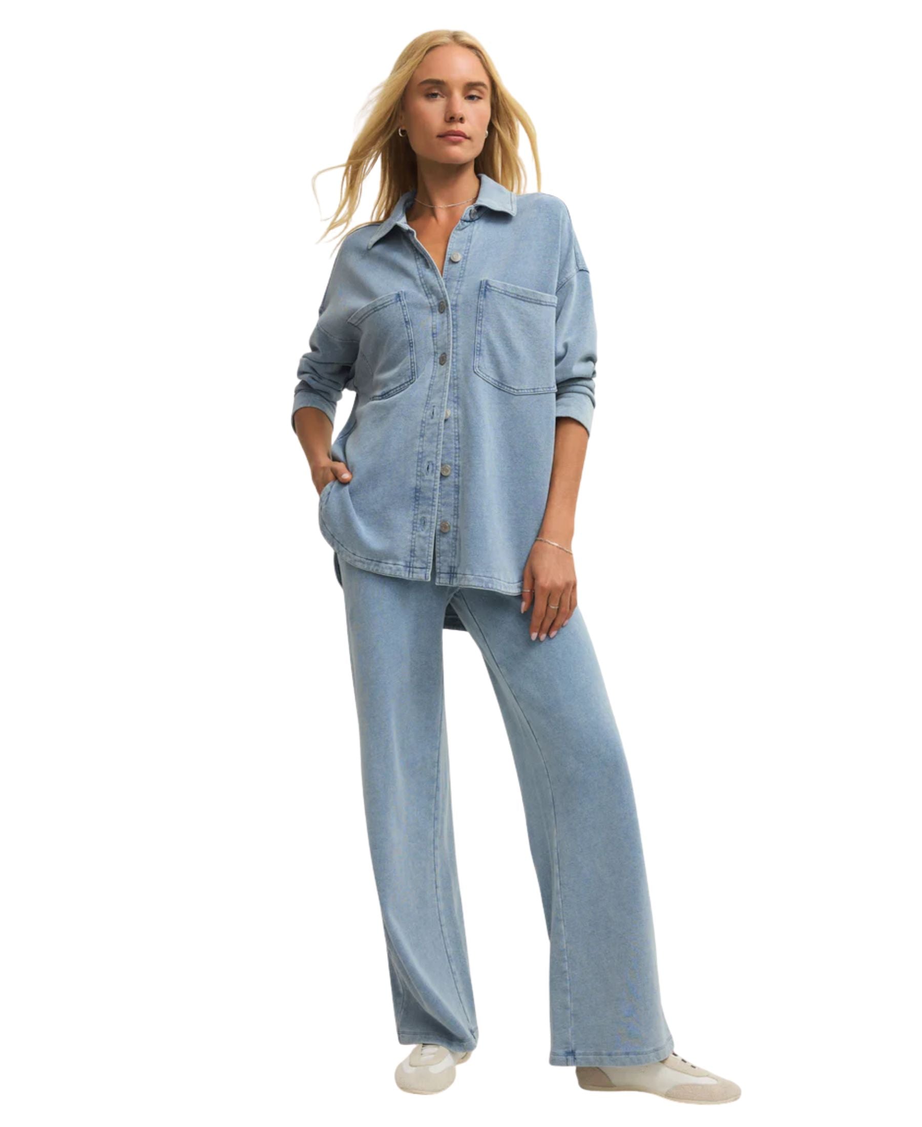 Z Supply Hunter Knit Denim Pant