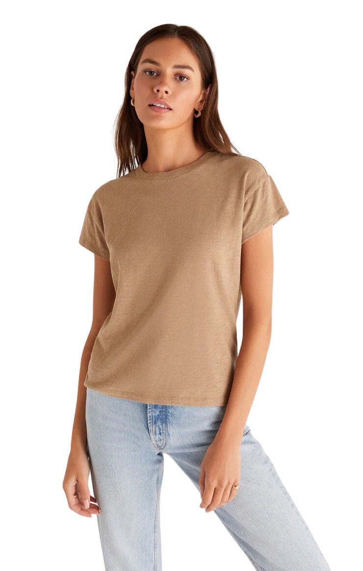 Z Supply Modern Slub Tee - Driftwood