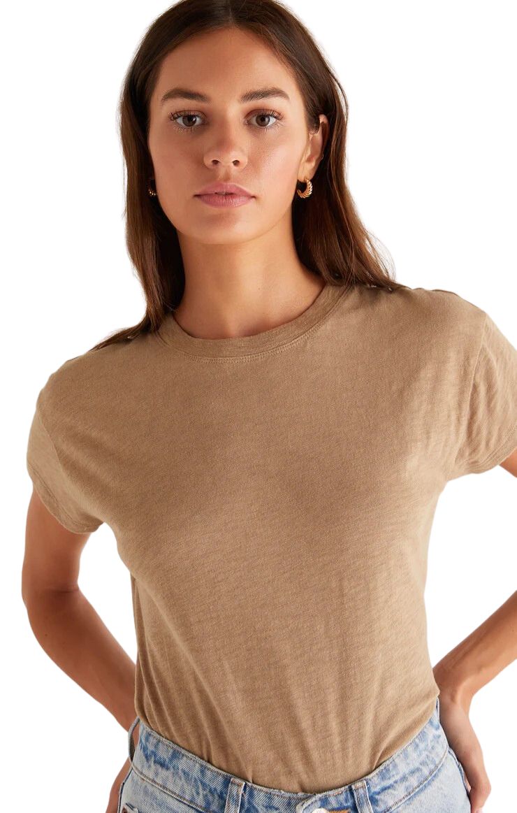 Z Supply Modern Slub Tee - Driftwood