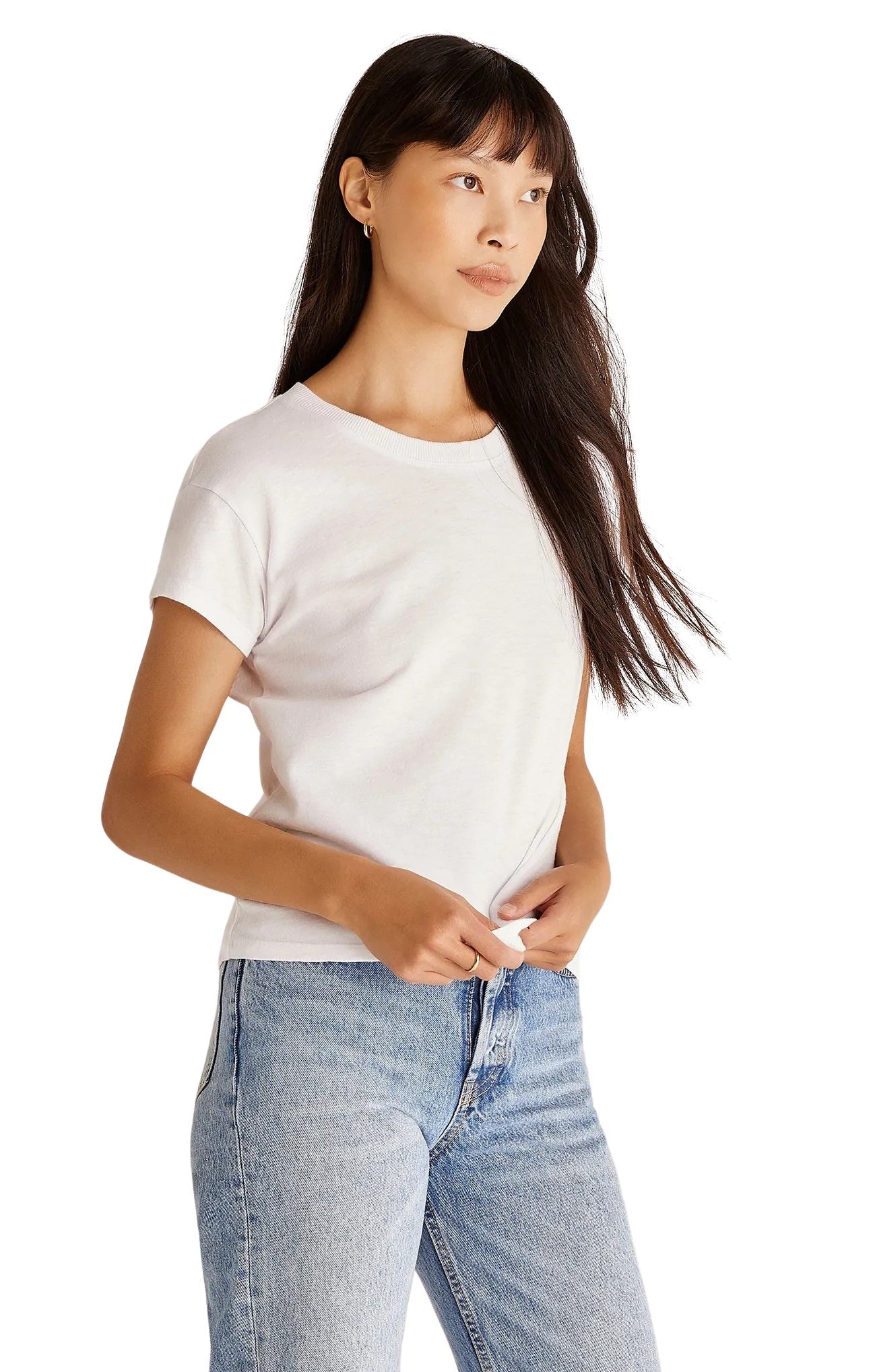 Z Supply Modern Slub Tee - White