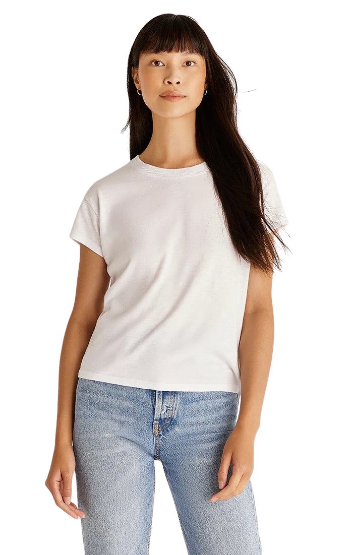 Z Supply Modern Slub Tee - White