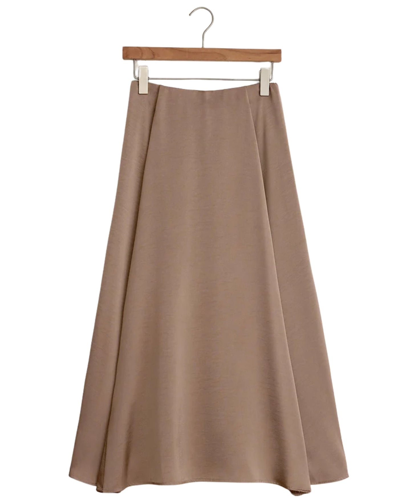 Z Supply Northpointe Satin Midi Skirt