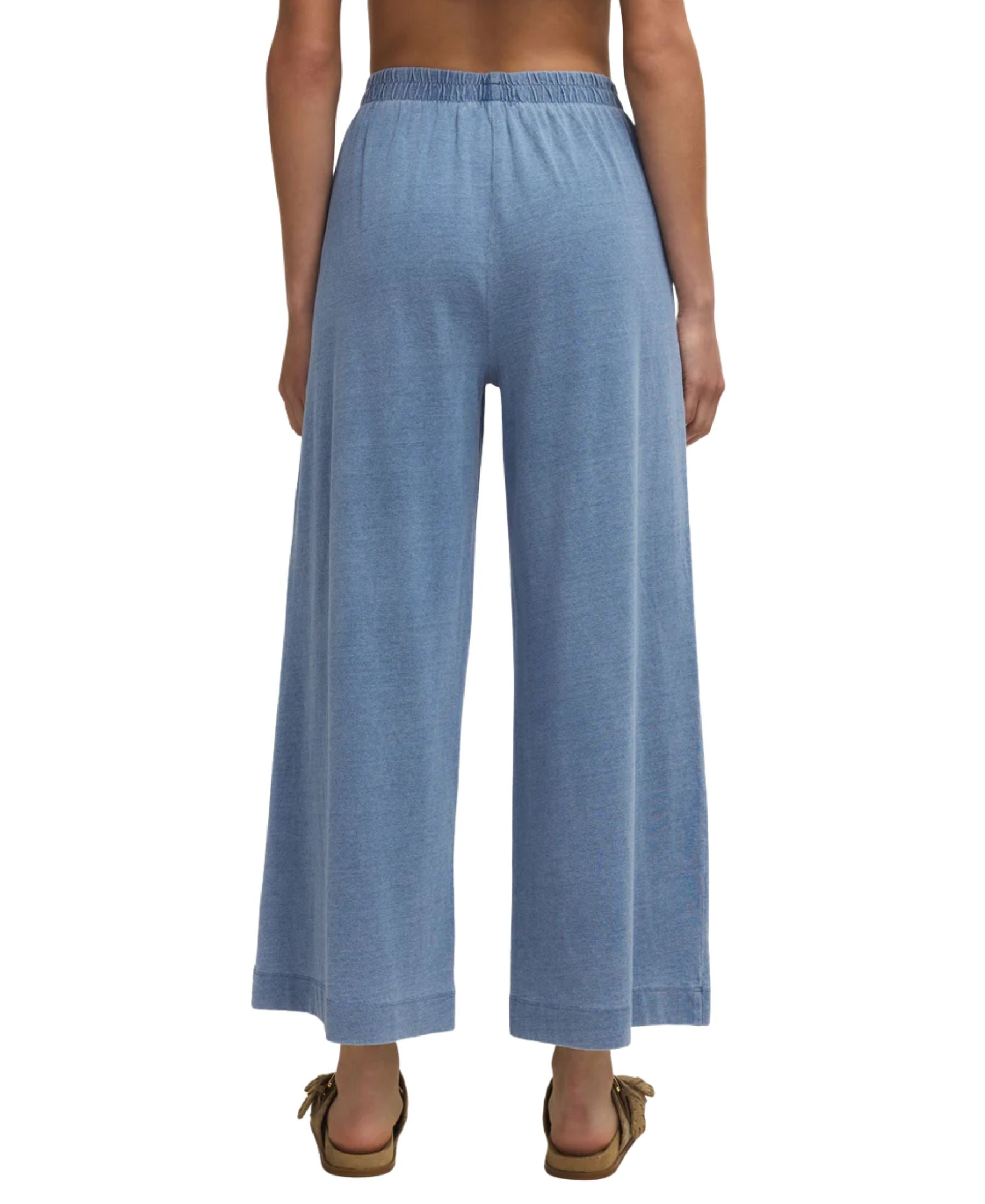 Z Supply Scout Jersey Denim Pant - Santorini Indigo