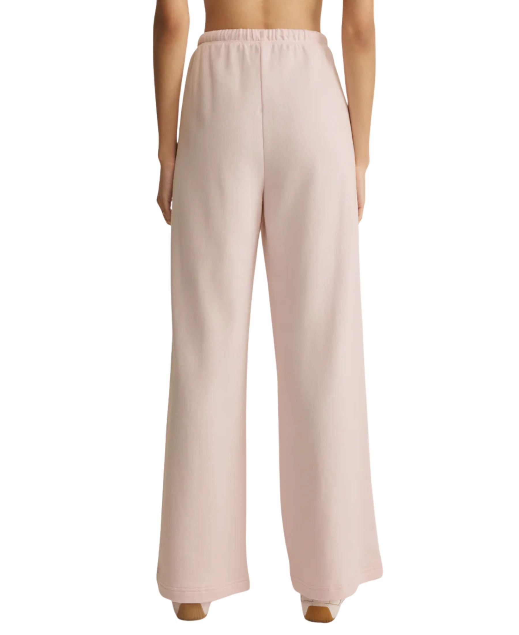 Z Supply Take All French Terry Track Pant - Washed Pink
